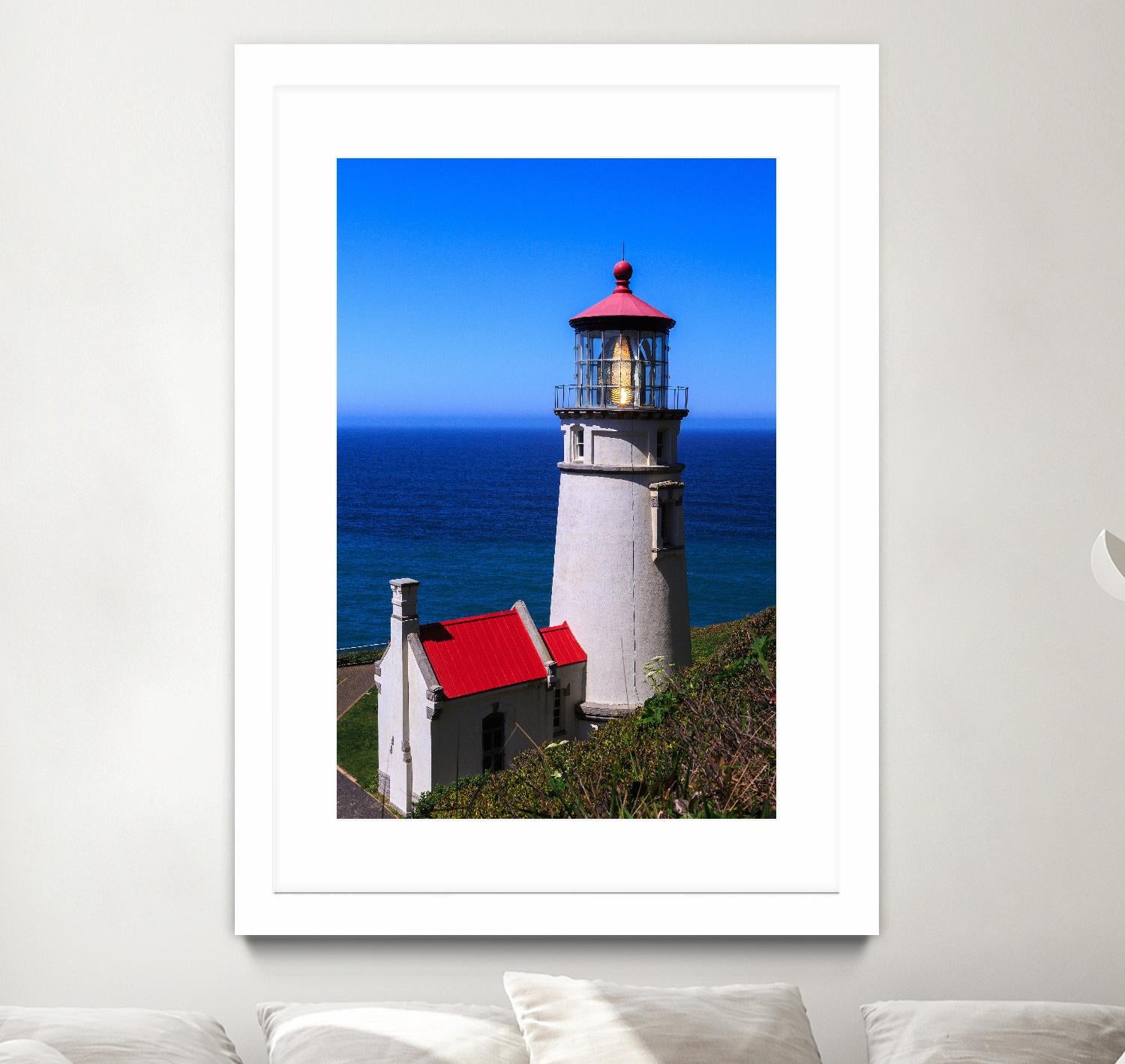 Heceta Head Lighthouse by Shawn/Corinne Severn on GIANT ART - multicolor photography; coastal