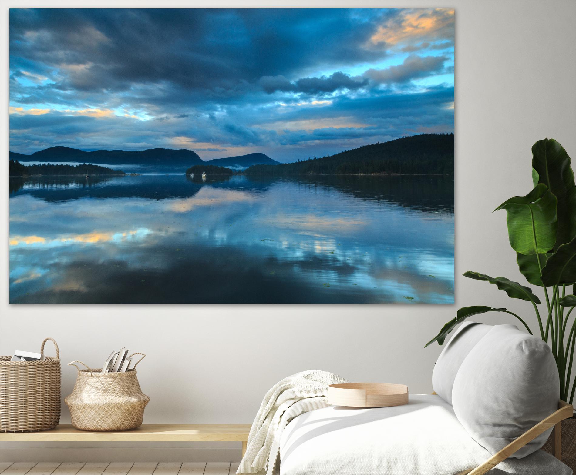 Waiatt Bay Evening by Shawn/Corinne Severn on GIANT ART - multicolor landscapes; photography; coastal