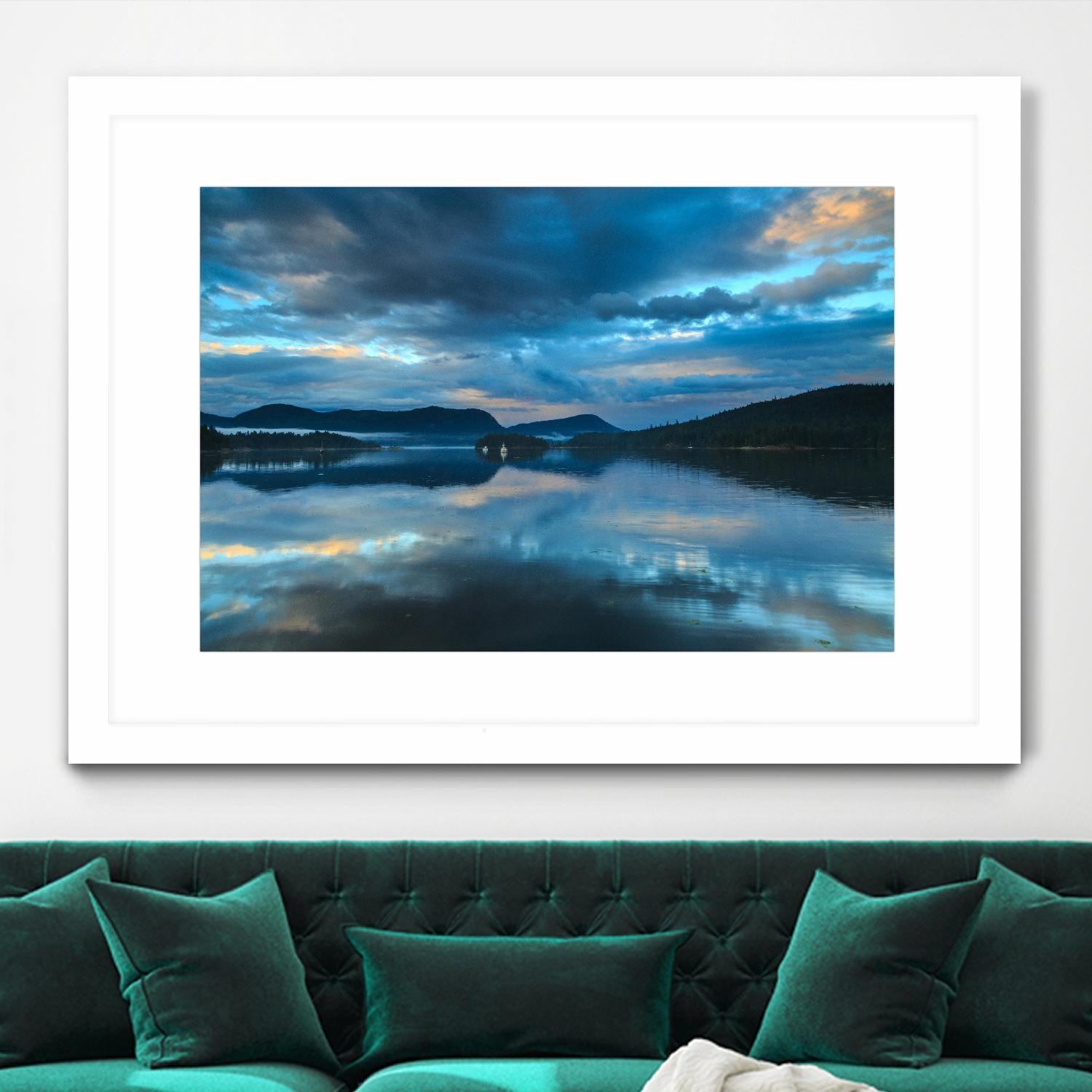 Waiatt Bay Evening by Shawn/Corinne Severn on GIANT ART - multicolor landscapes; photography; coastal