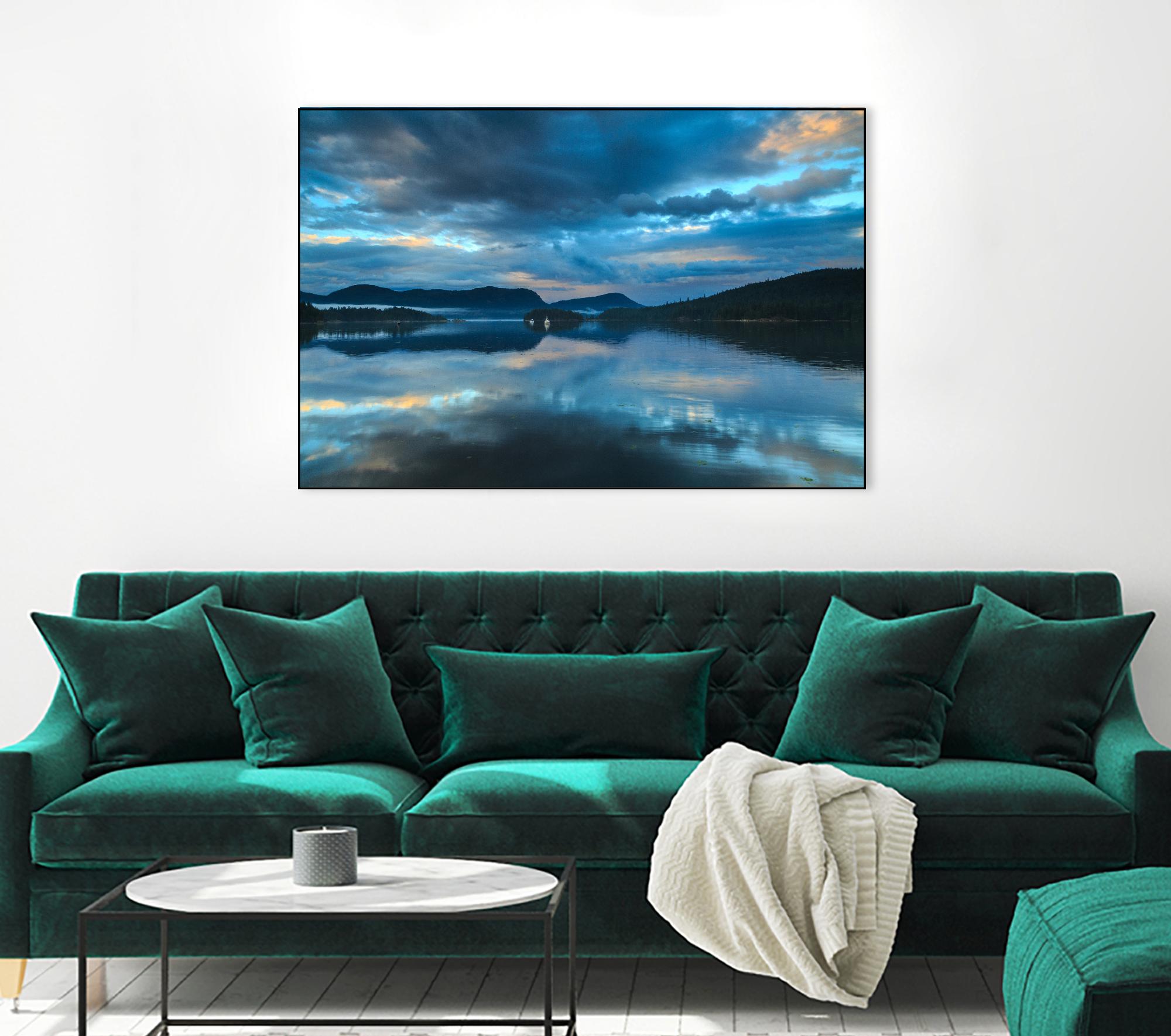 Waiatt Bay Evening by Shawn/Corinne Severn on GIANT ART - multicolor landscapes; photography; coastal