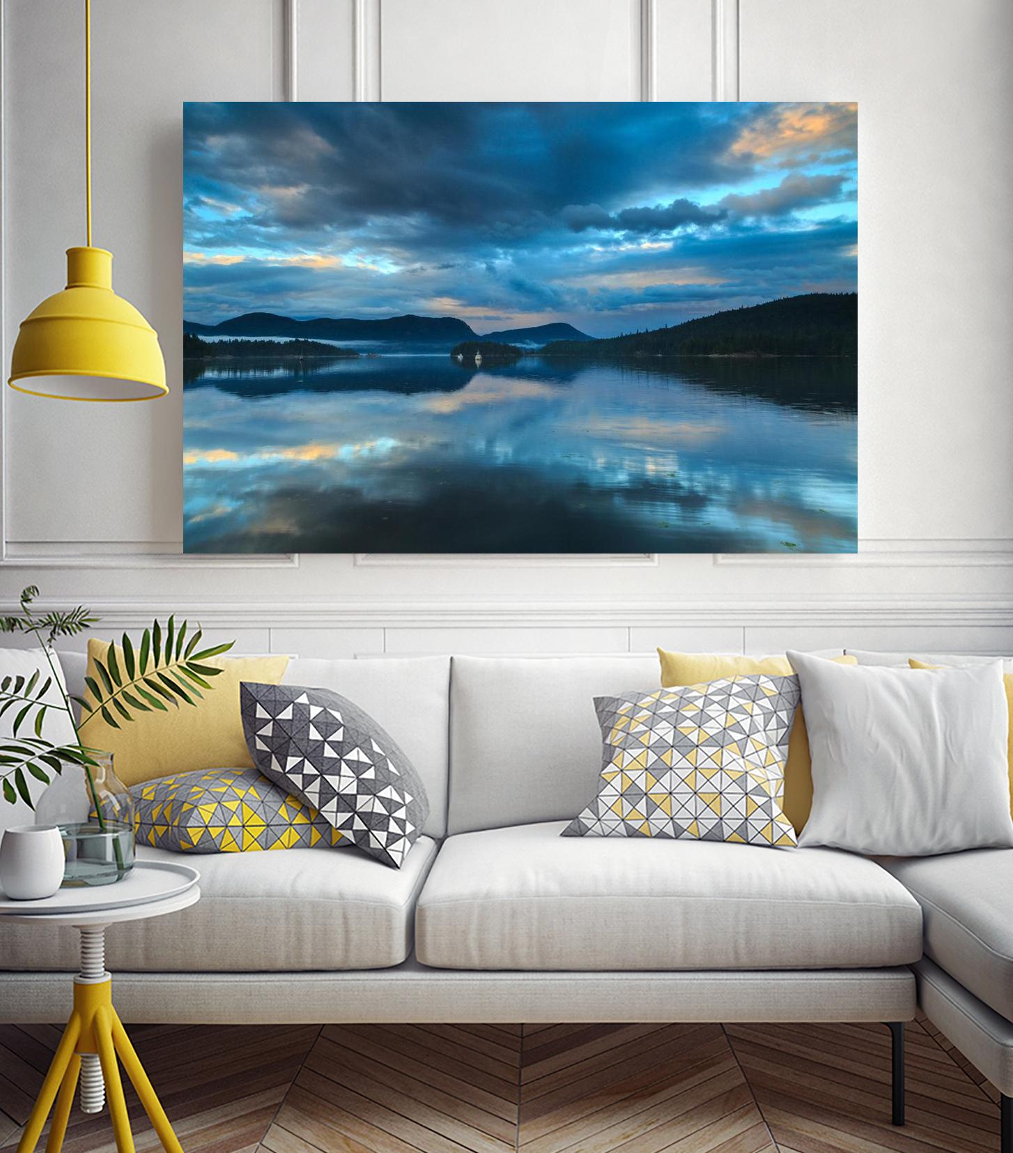 Waiatt Bay Evening by Shawn/Corinne Severn on GIANT ART - multicolor landscapes; photography; coastal