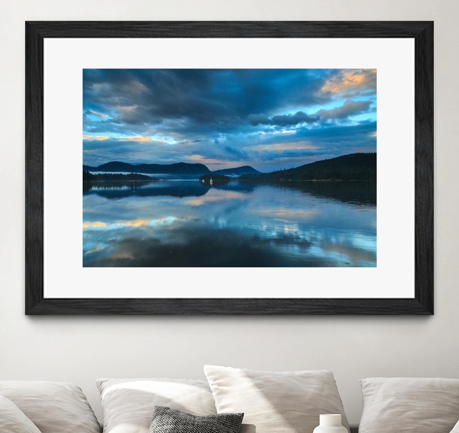 Waiatt Bay Evening by Shawn/Corinne Severn on GIANT ART - multicolor landscapes; photography; coastal