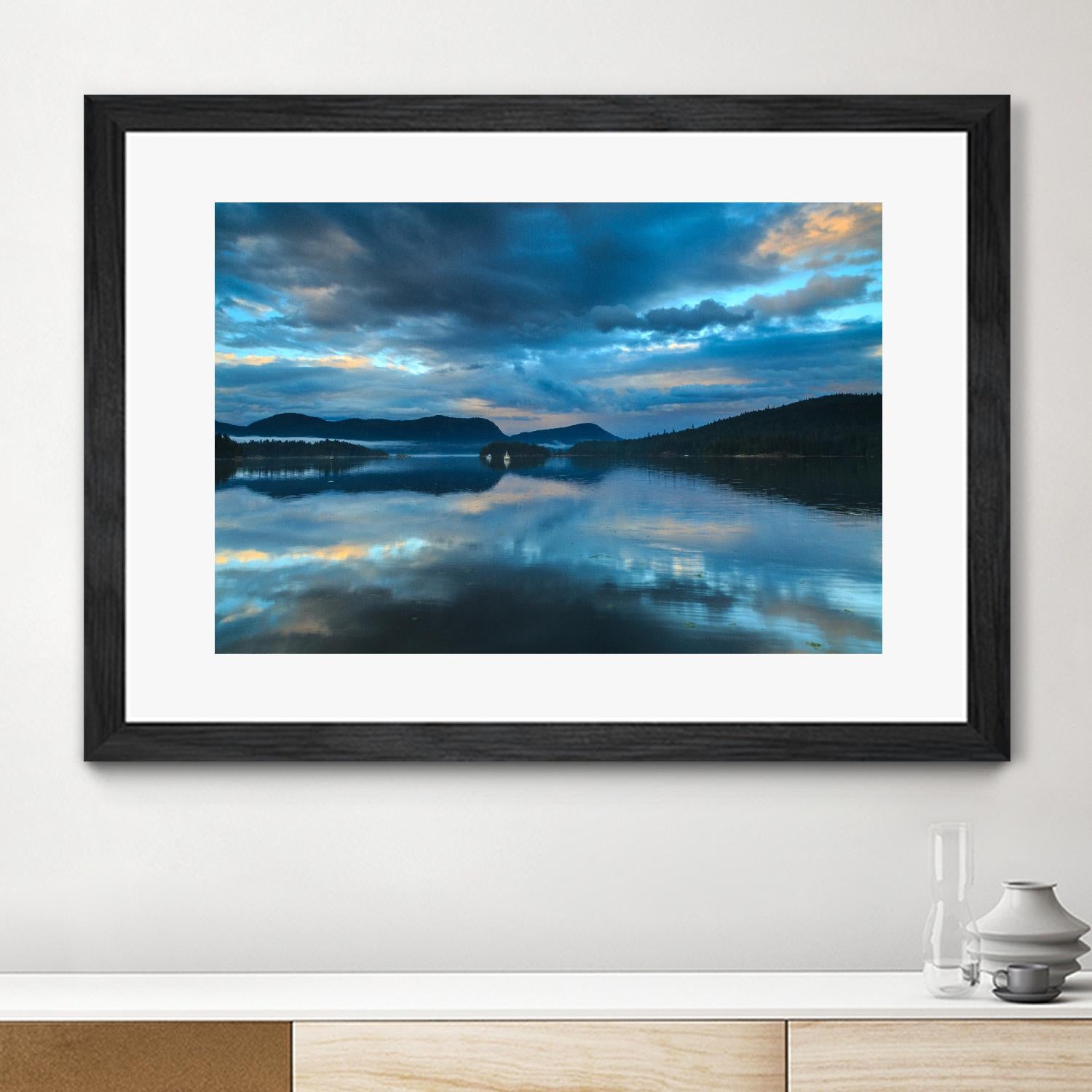 Waiatt Bay Evening by Shawn/Corinne Severn on GIANT ART - multicolor landscapes; photography; coastal