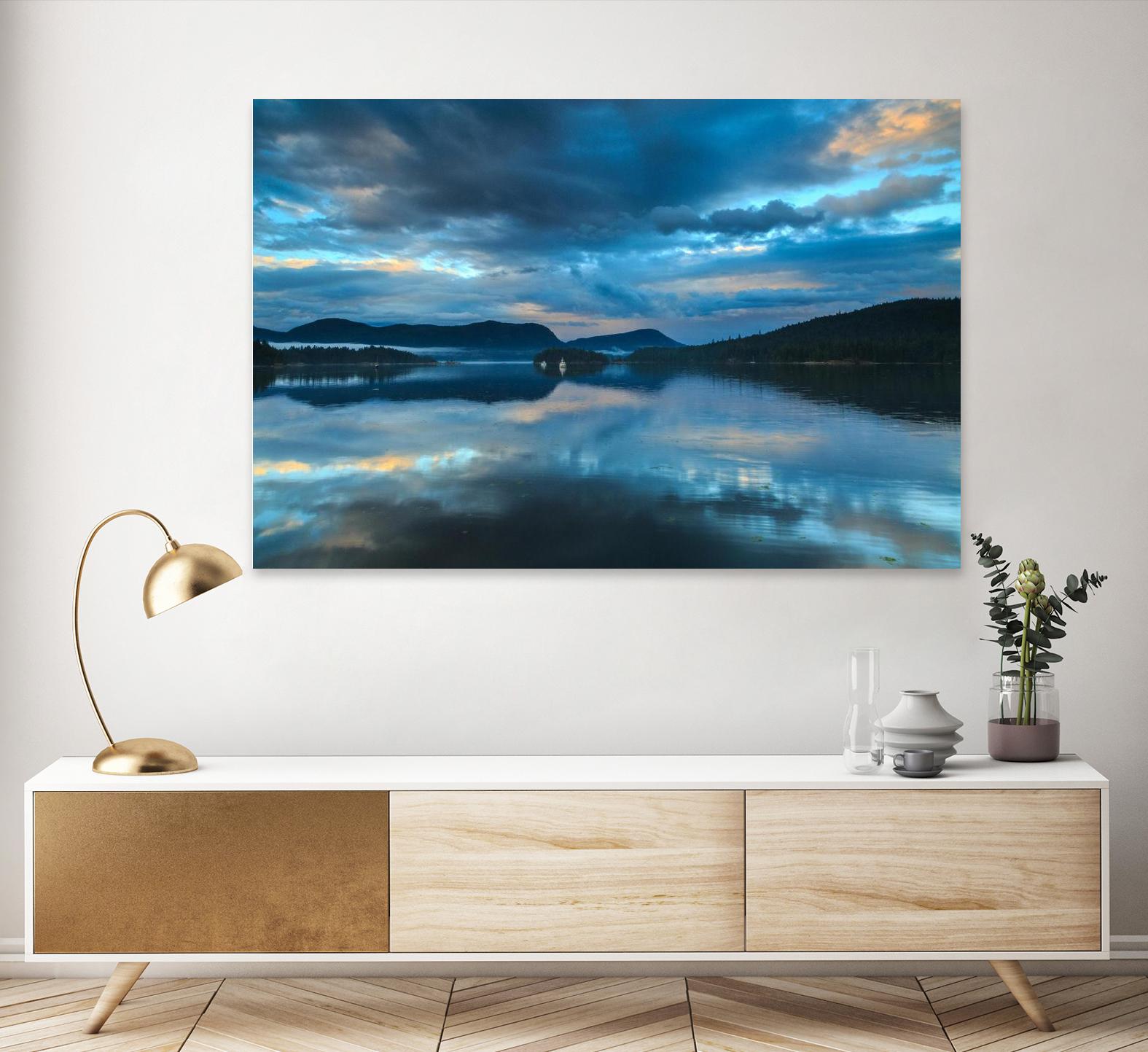 Waiatt Bay Evening by Shawn/Corinne Severn on GIANT ART - multicolor landscapes; photography; coastal