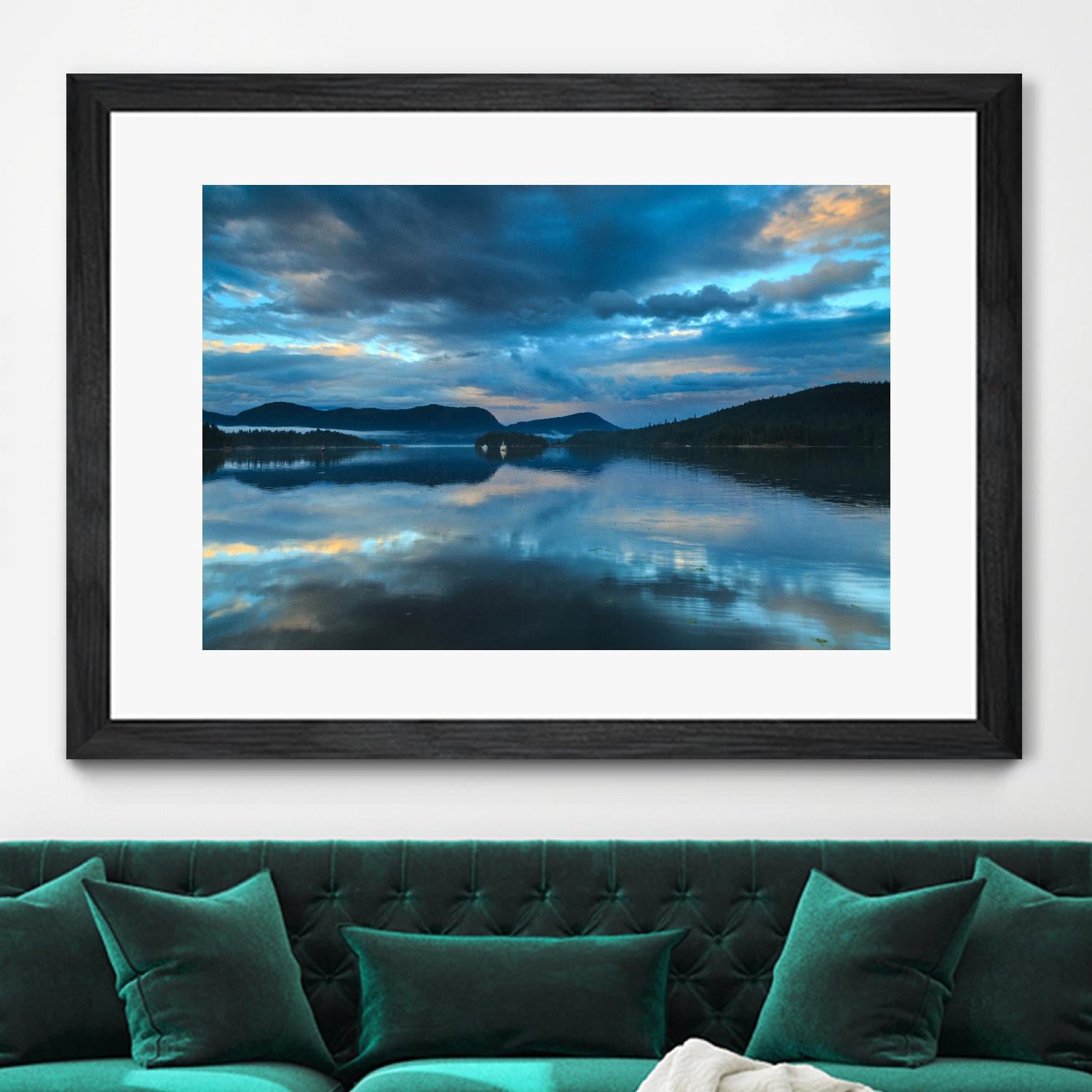 Waiatt Bay Evening by Shawn/Corinne Severn on GIANT ART - multicolor landscapes; photography; coastal
