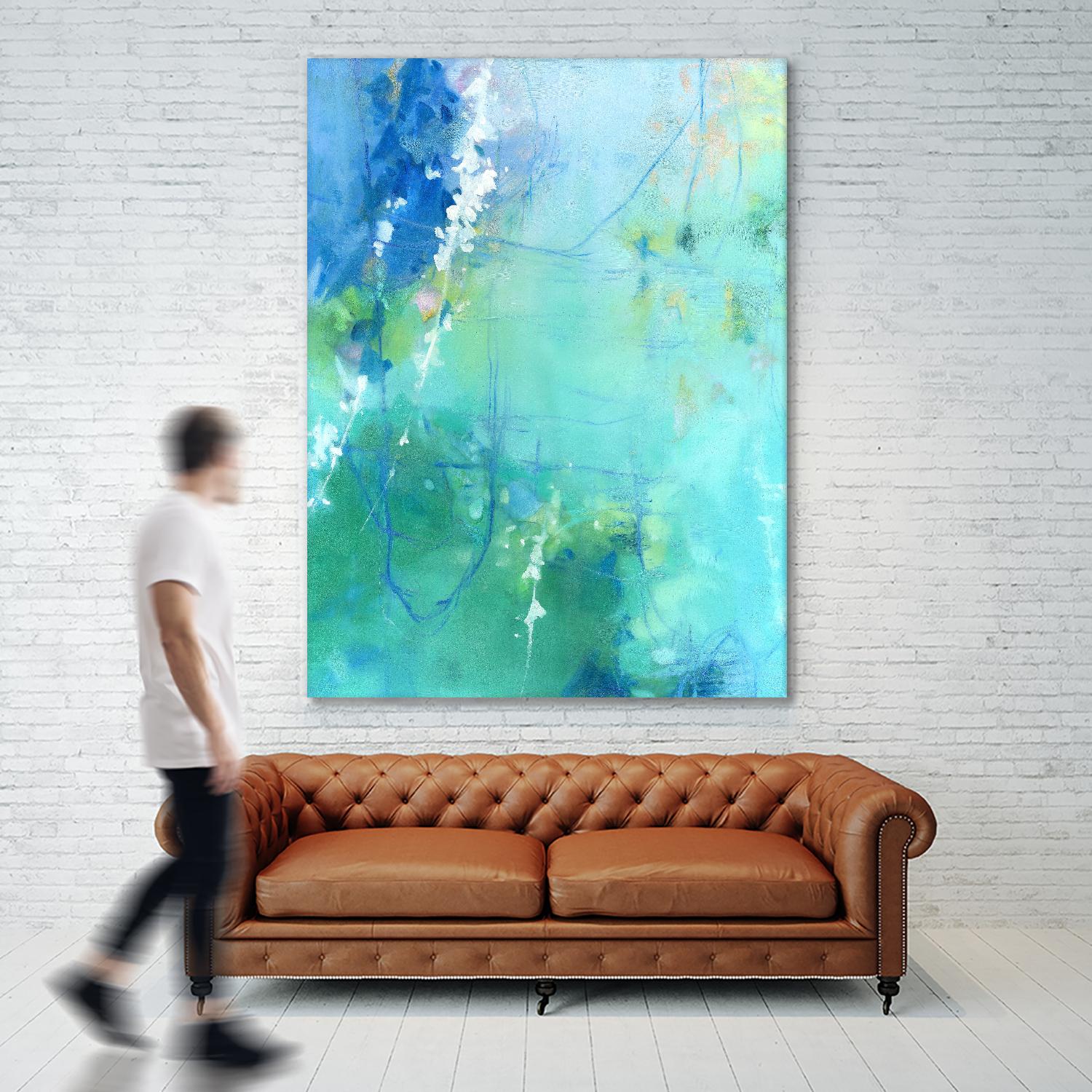 Float by Elisa Sheehan on GIANT ART - multicolor abstracts; contemporary