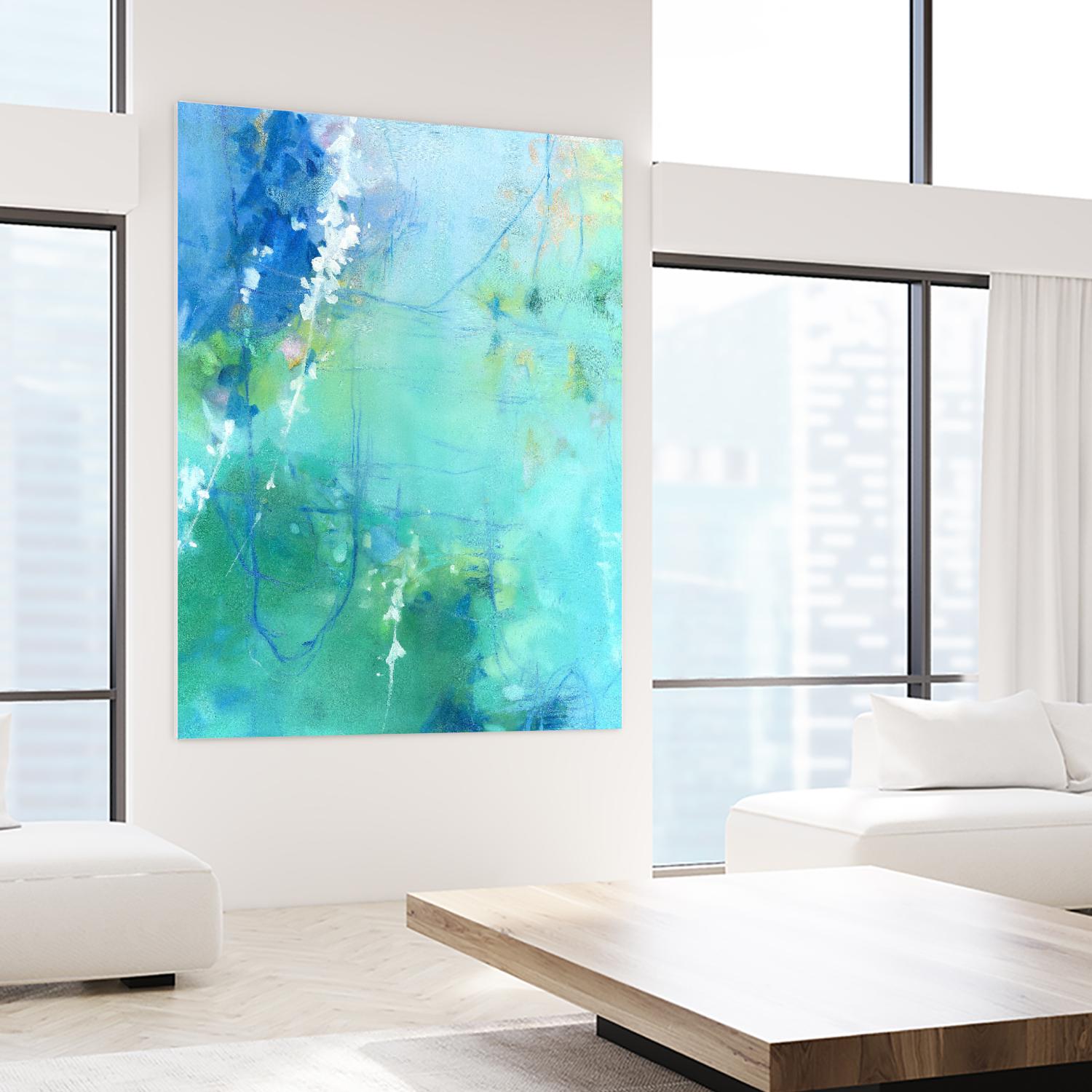 Float by Elisa Sheehan on GIANT ART - multicolor abstracts; contemporary