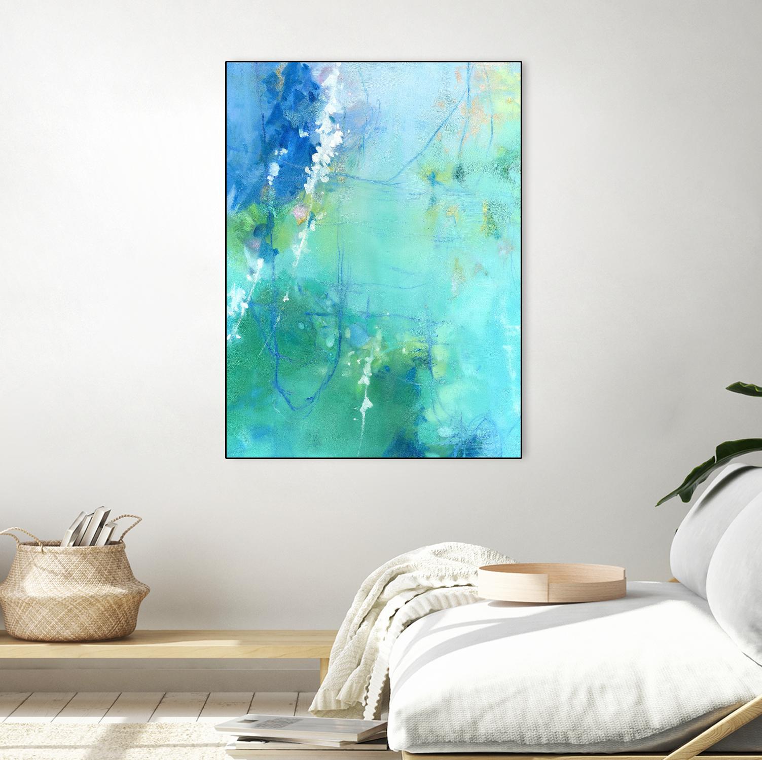 Float by Elisa Sheehan on GIANT ART - multicolor abstracts; contemporary