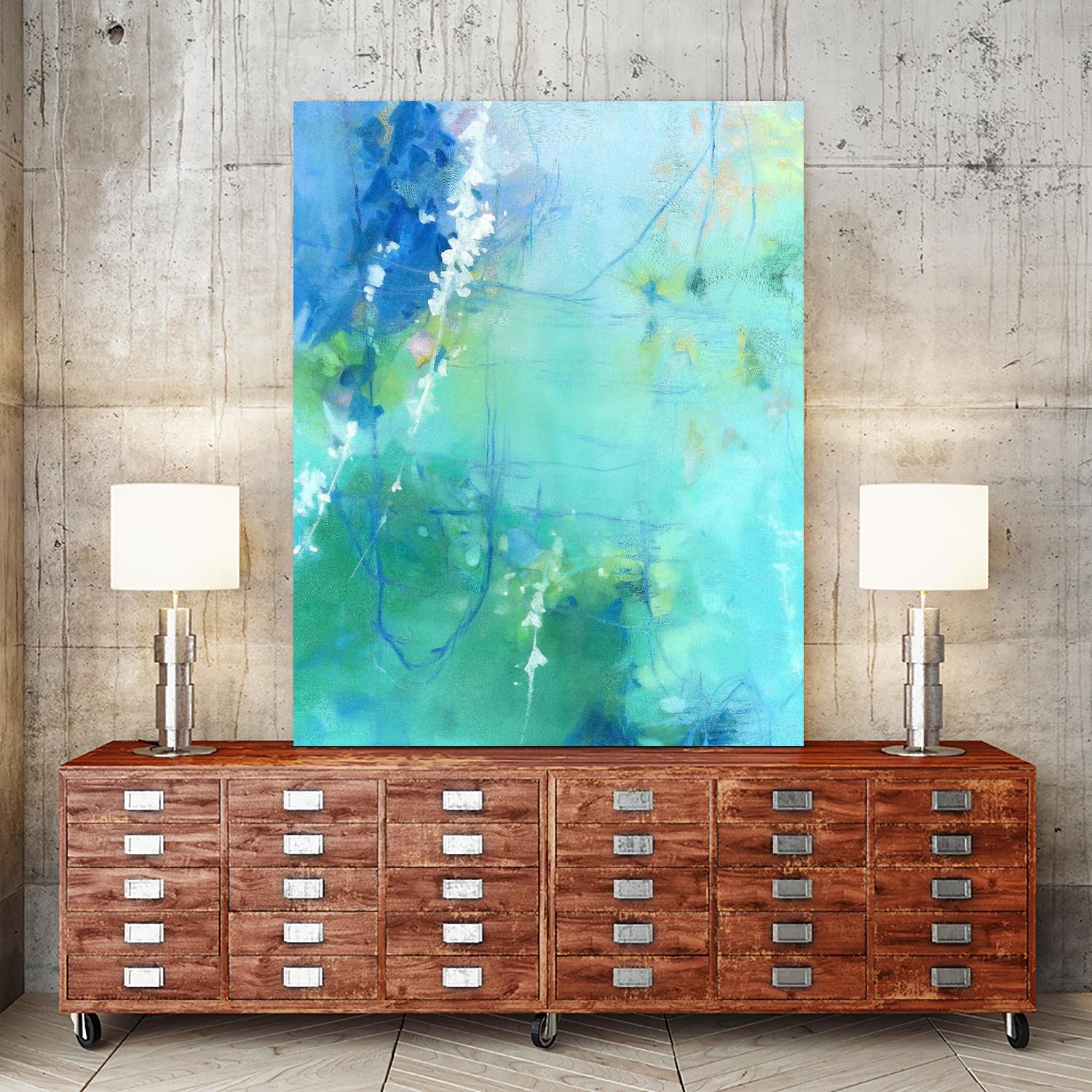 Float by Elisa Sheehan on GIANT ART - multicolor abstracts; contemporary