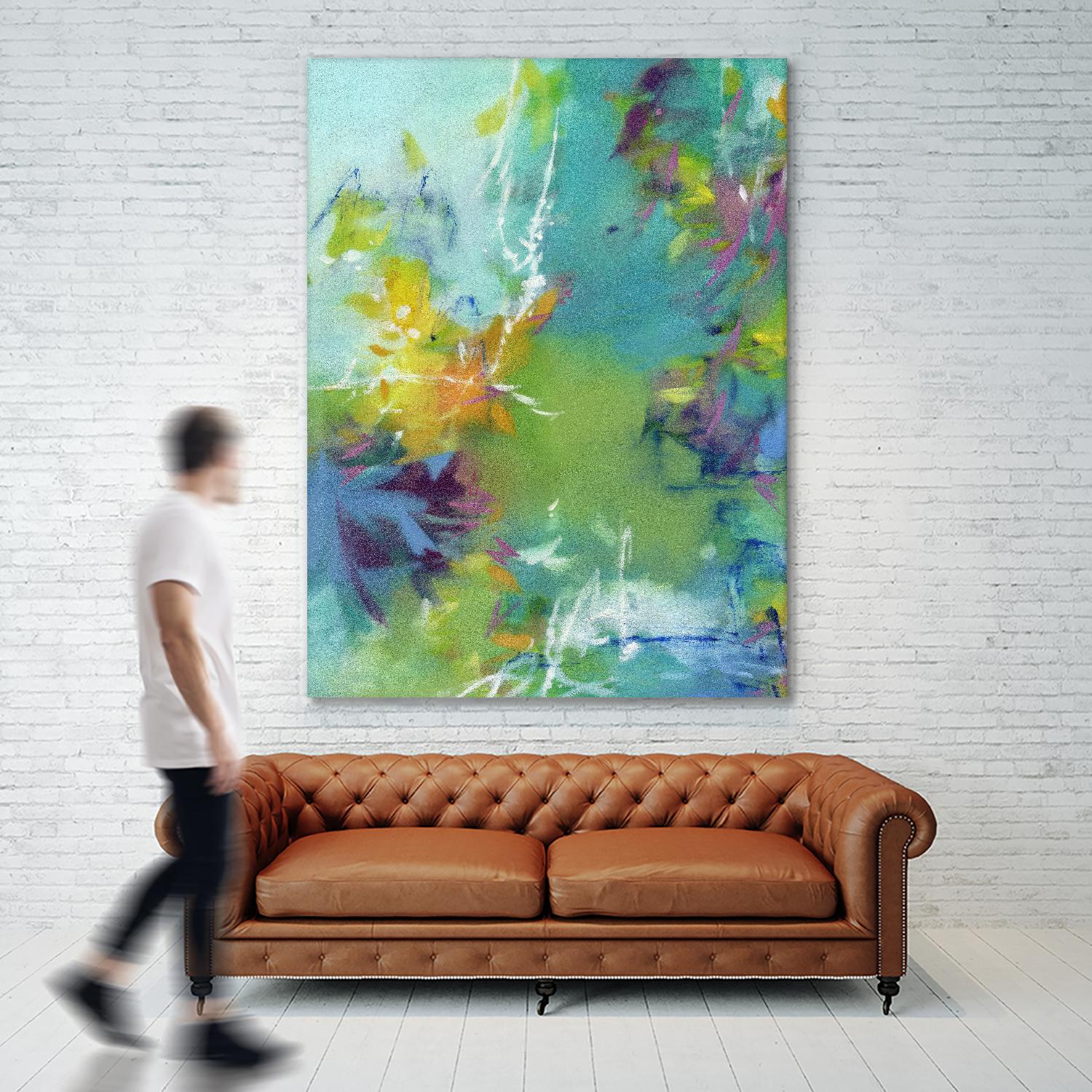 Windswept by Elisa Sheehan on GIANT ART - multicolor abstracts; contemporary
