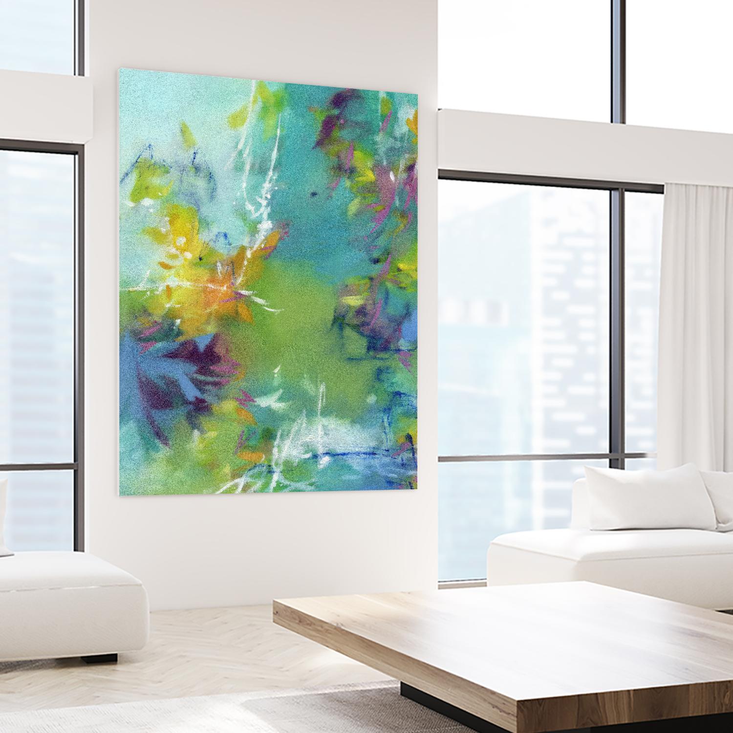 Windswept by Elisa Sheehan on GIANT ART - multicolor abstracts; contemporary