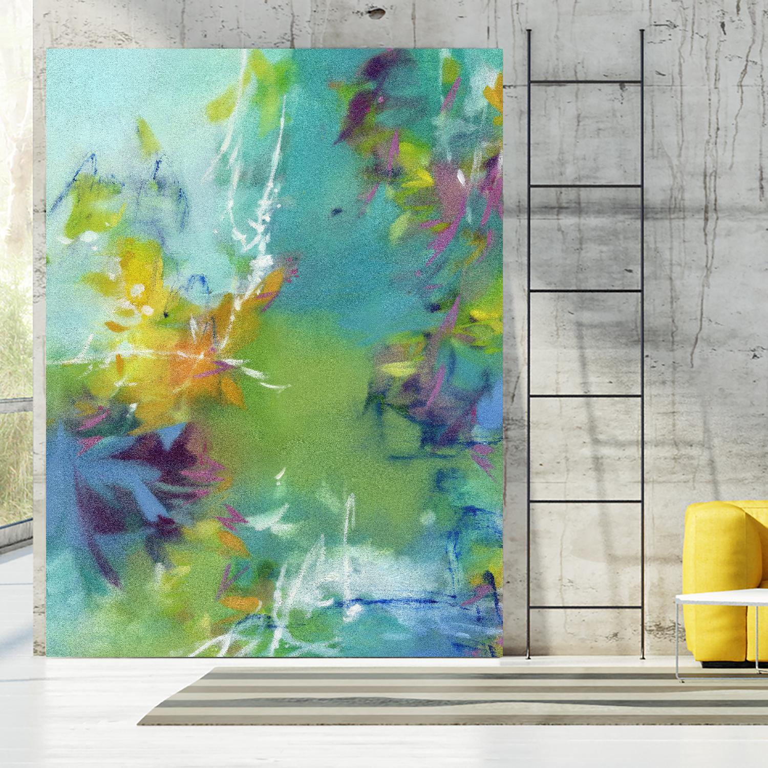 Windswept by Elisa Sheehan on GIANT ART - multicolor abstracts; contemporary