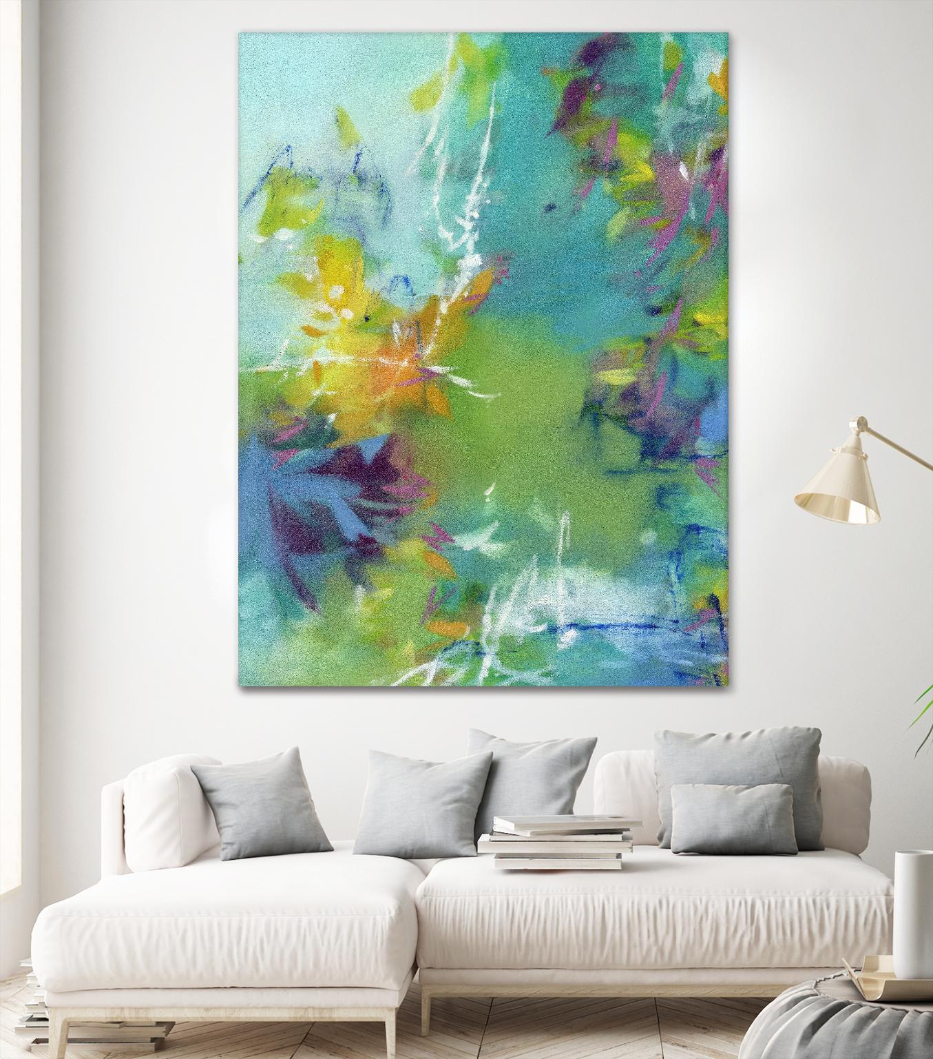 Windswept by Elisa Sheehan on GIANT ART - multicolor abstracts; contemporary