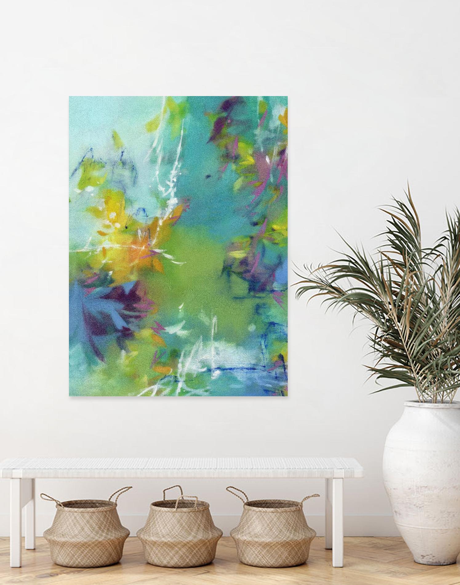 Windswept by Elisa Sheehan on GIANT ART - multicolor abstracts; contemporary