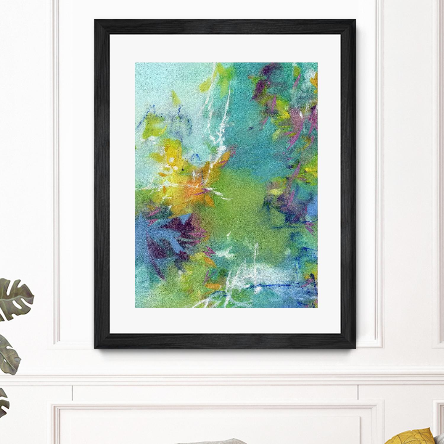 Windswept by Elisa Sheehan on GIANT ART - multicolor abstracts; contemporary
