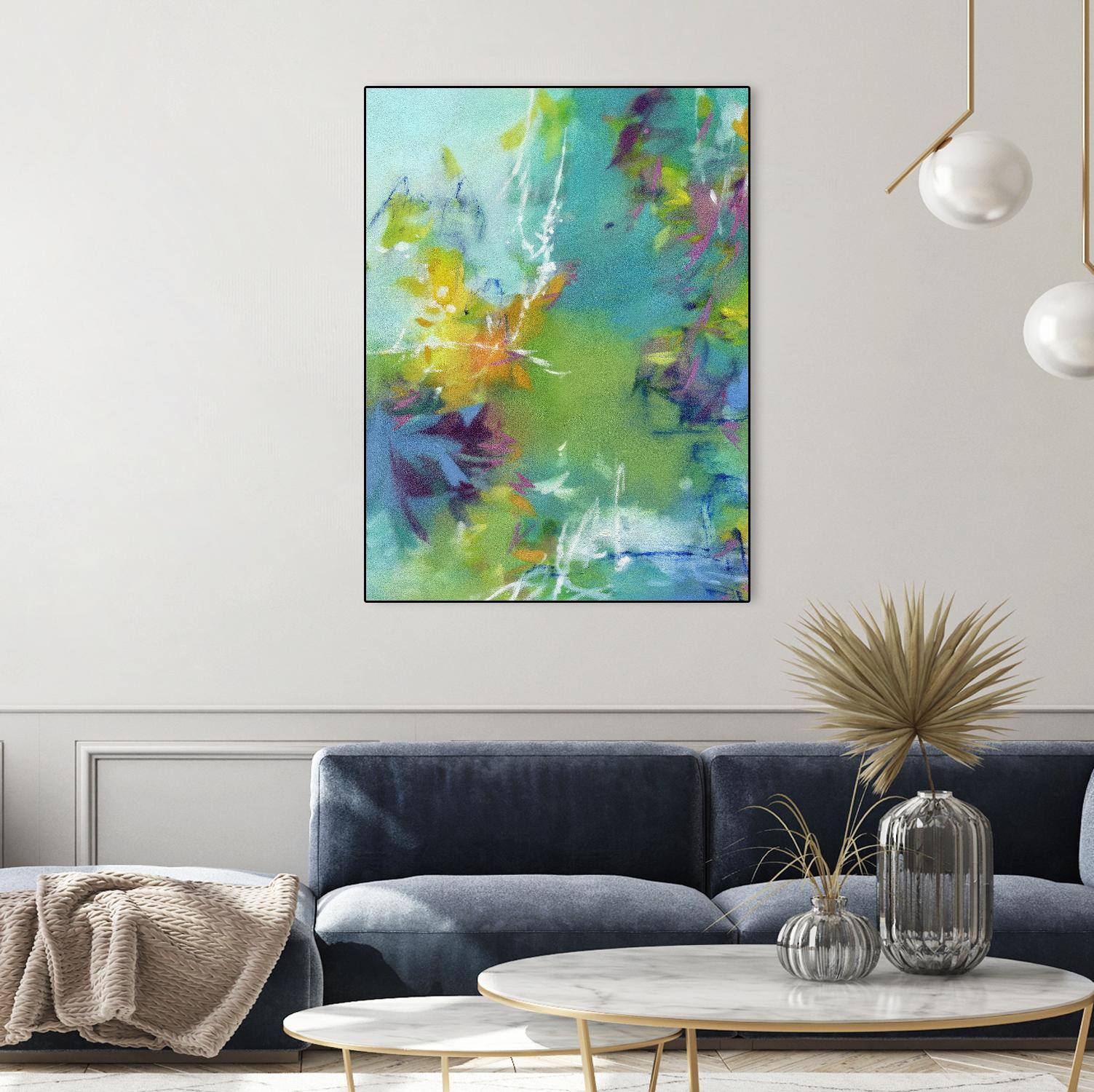 Windswept by Elisa Sheehan on GIANT ART - multicolor abstracts; contemporary