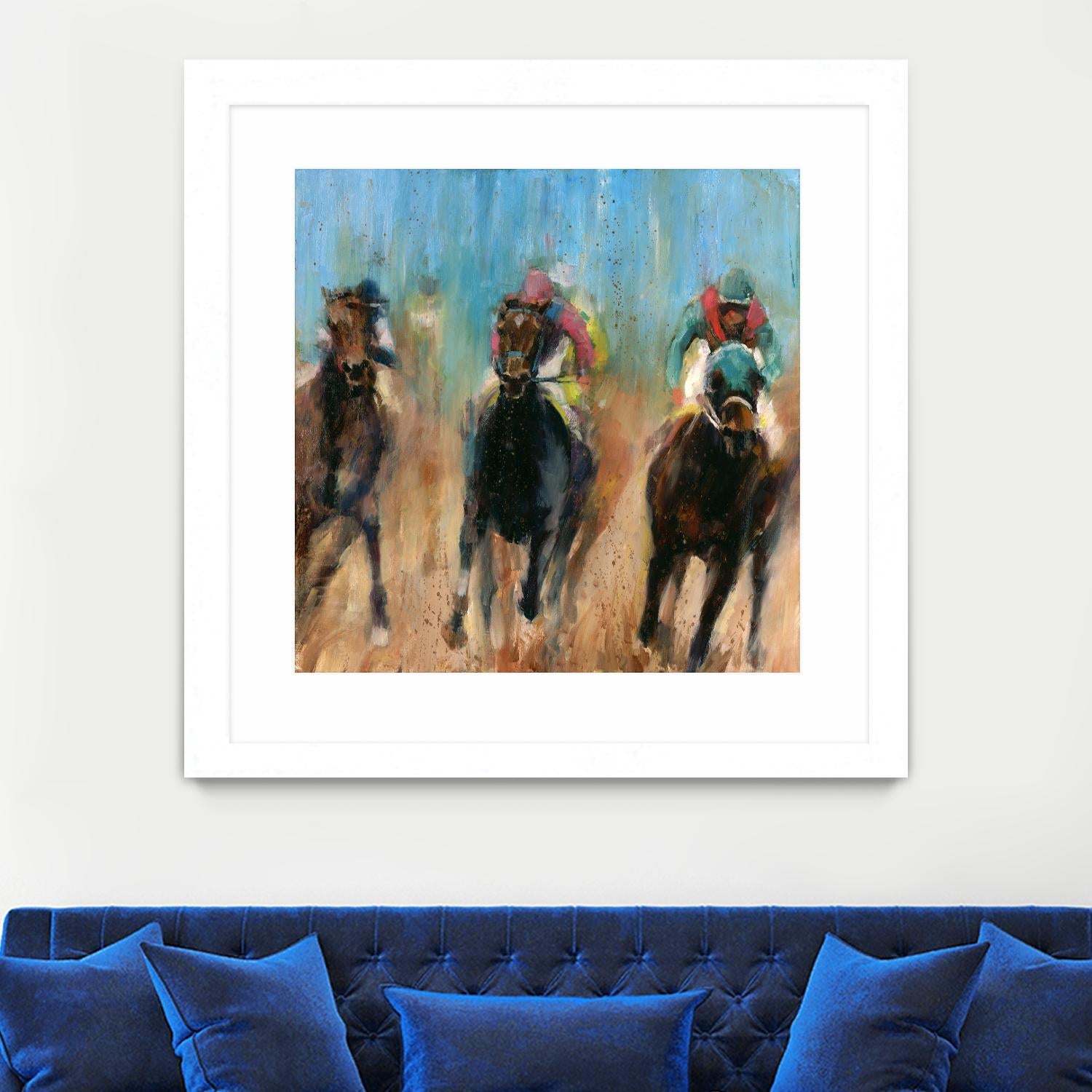 Run by Valtcho Tonov on GIANT ART - blue animals