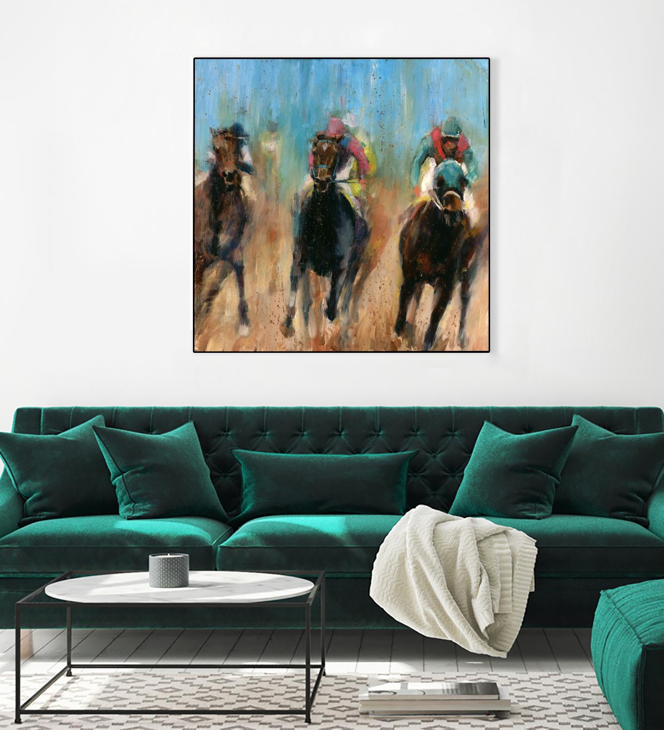 Run by Valtcho Tonov on GIANT ART - blue animals