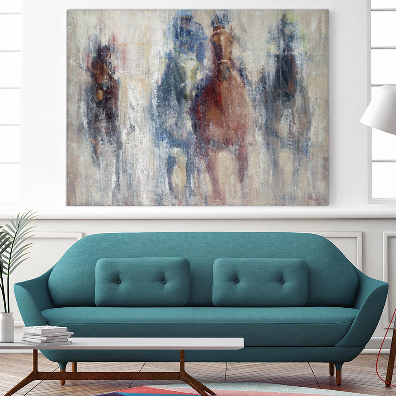 Derby 2015 by Valtcho Tonov on GIANT ART - multicolor animals; contemporary; sports