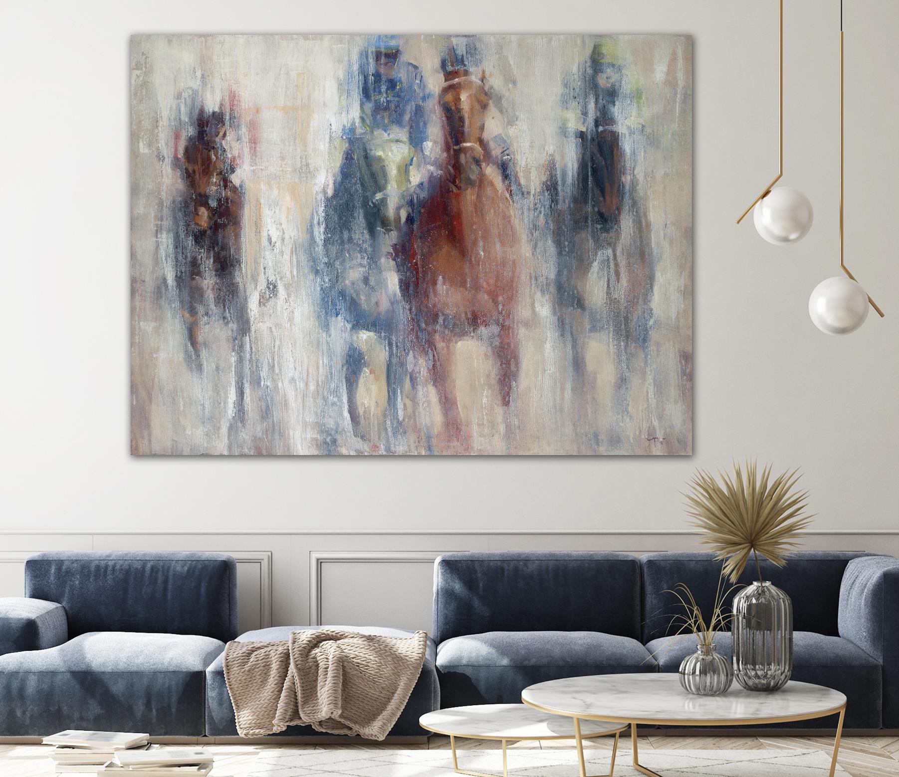 Derby 2015 by Valtcho Tonov on GIANT ART - multicolor animals; contemporary; sports