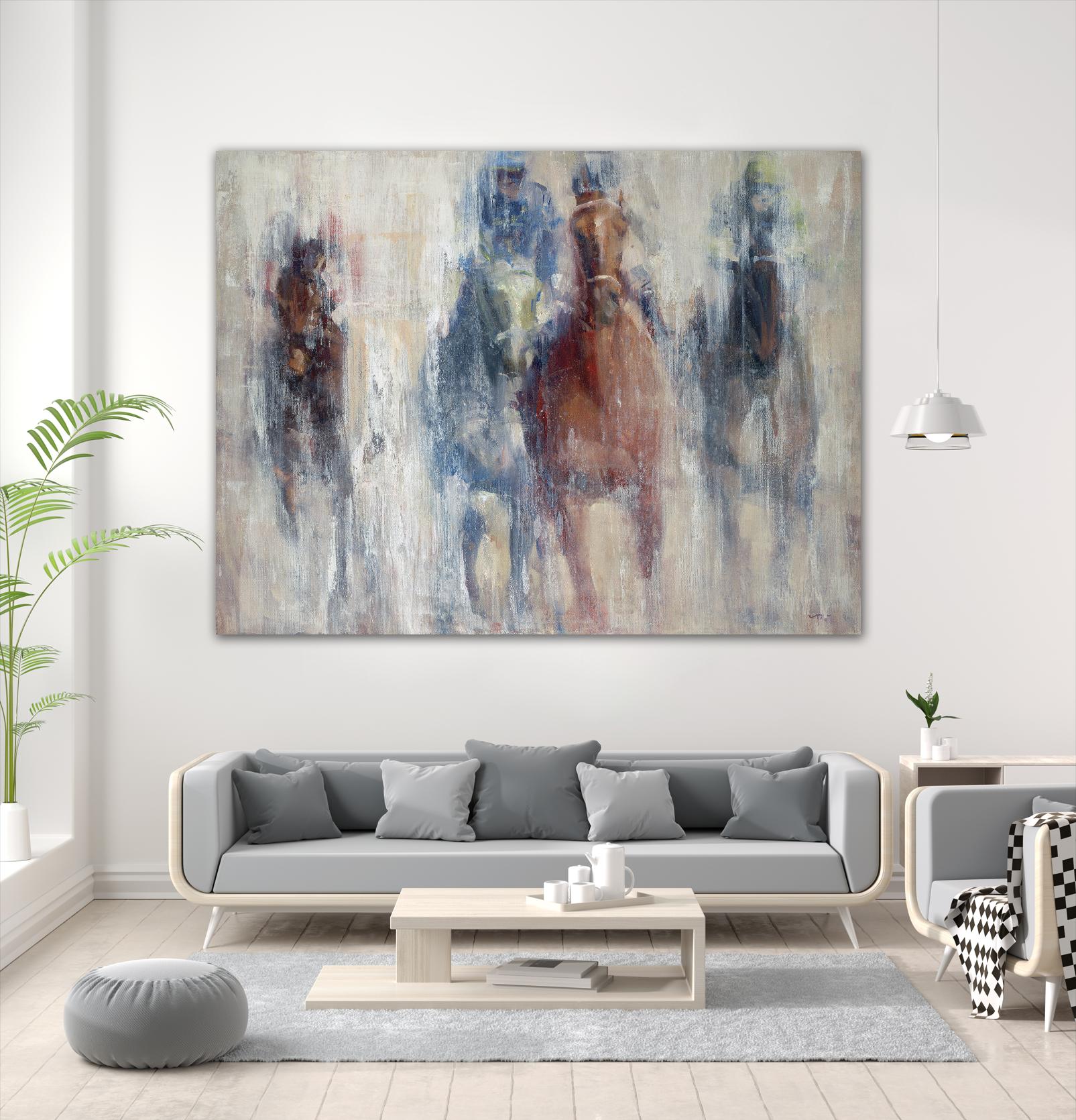 Derby 2015 by Valtcho Tonov on GIANT ART - multicolor animals; contemporary; sports