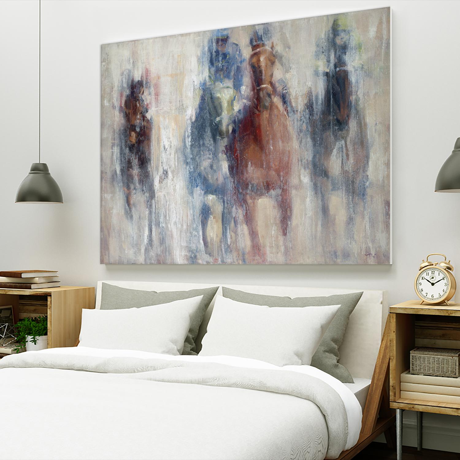 Derby 2015 by Valtcho Tonov on GIANT ART - multicolor animals; contemporary; sports