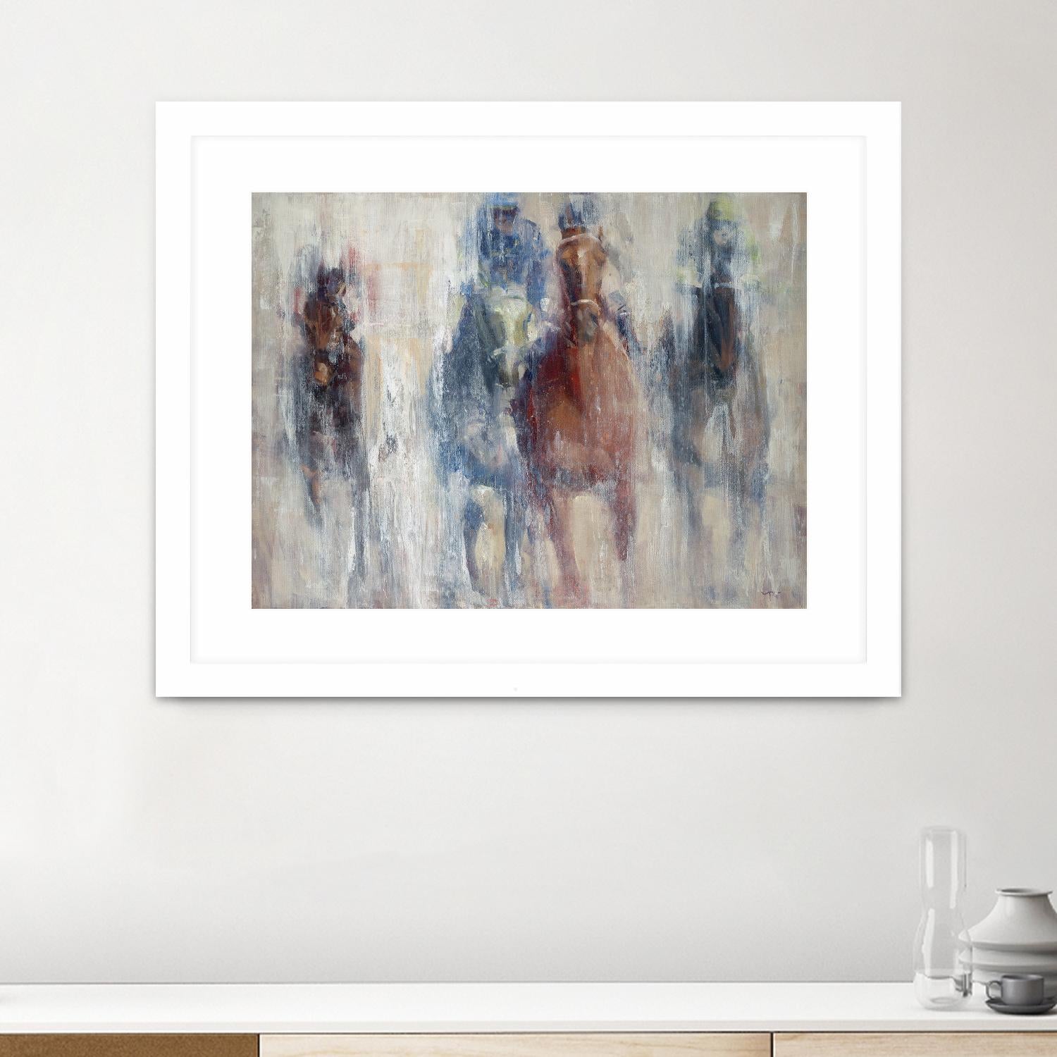 Derby 2015 by Valtcho Tonov on GIANT ART - multicolor animals; contemporary; sports