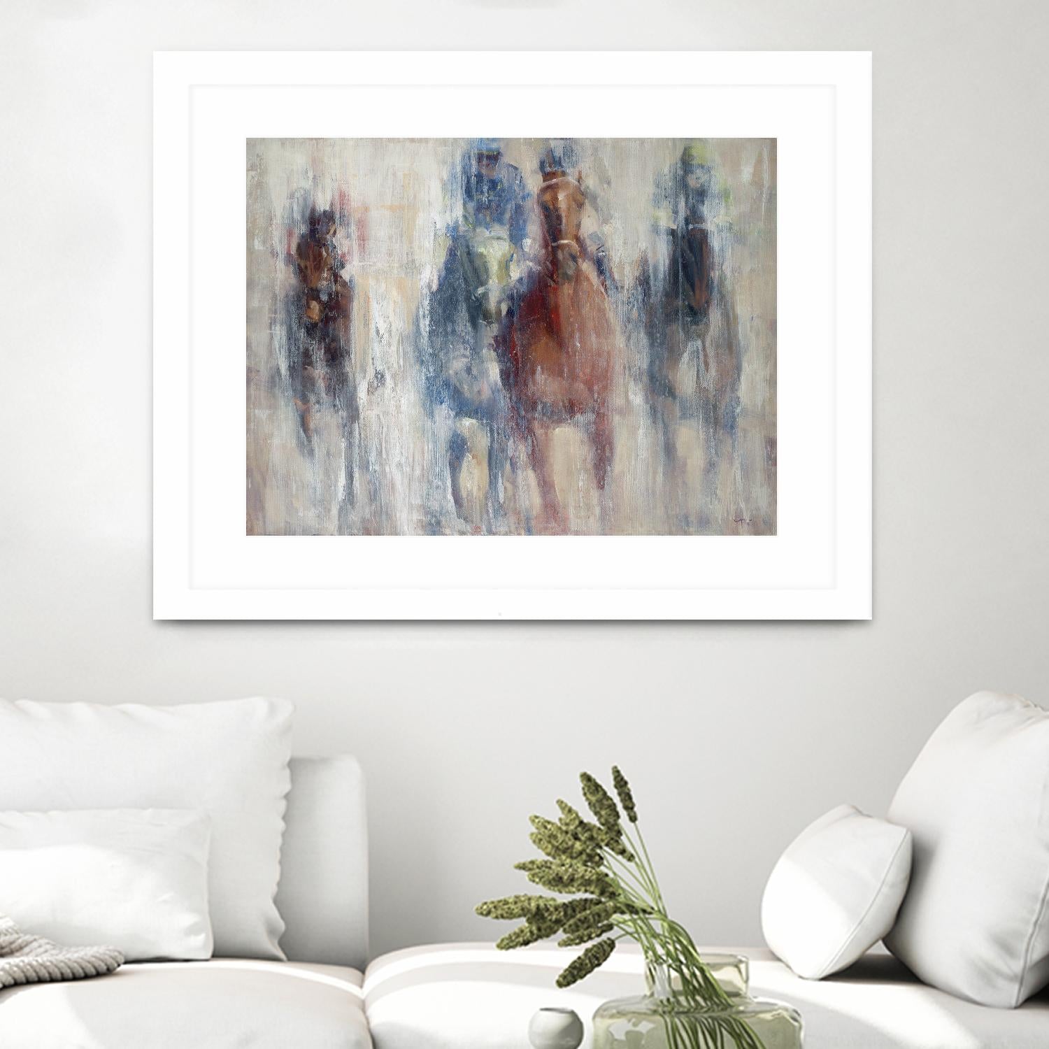 Derby 2015 by Valtcho Tonov on GIANT ART - multicolor animals; contemporary; sports