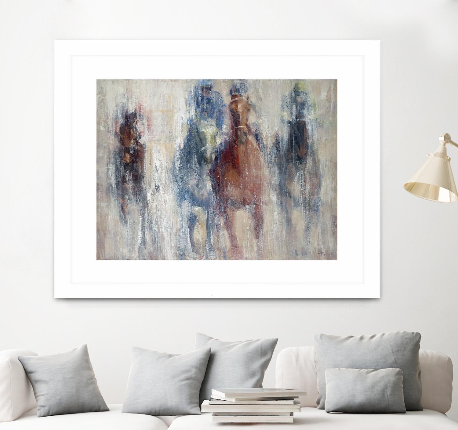 Derby 2015 by Valtcho Tonov on GIANT ART - multicolor animals; contemporary; sports