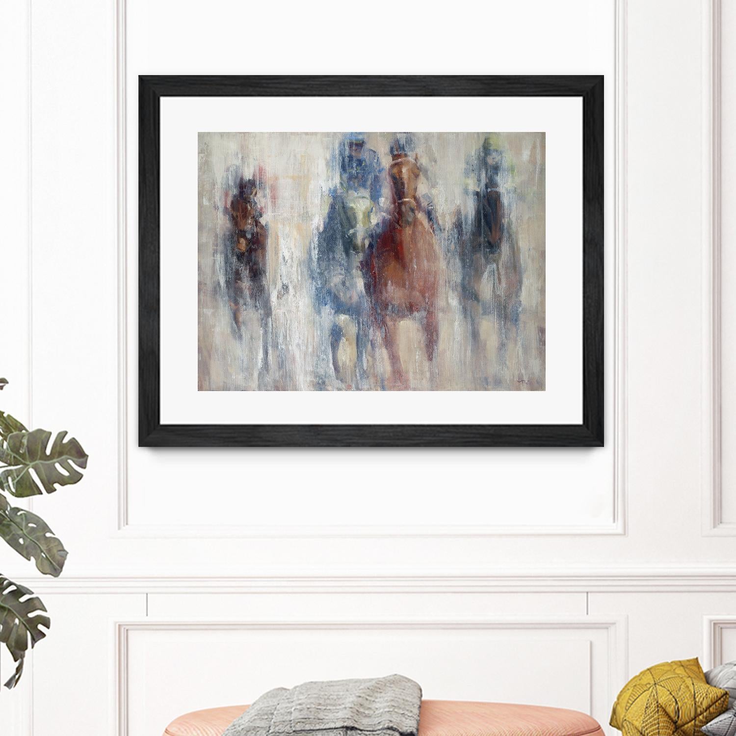 Derby 2015 by Valtcho Tonov on GIANT ART - multicolor animals; contemporary; sports