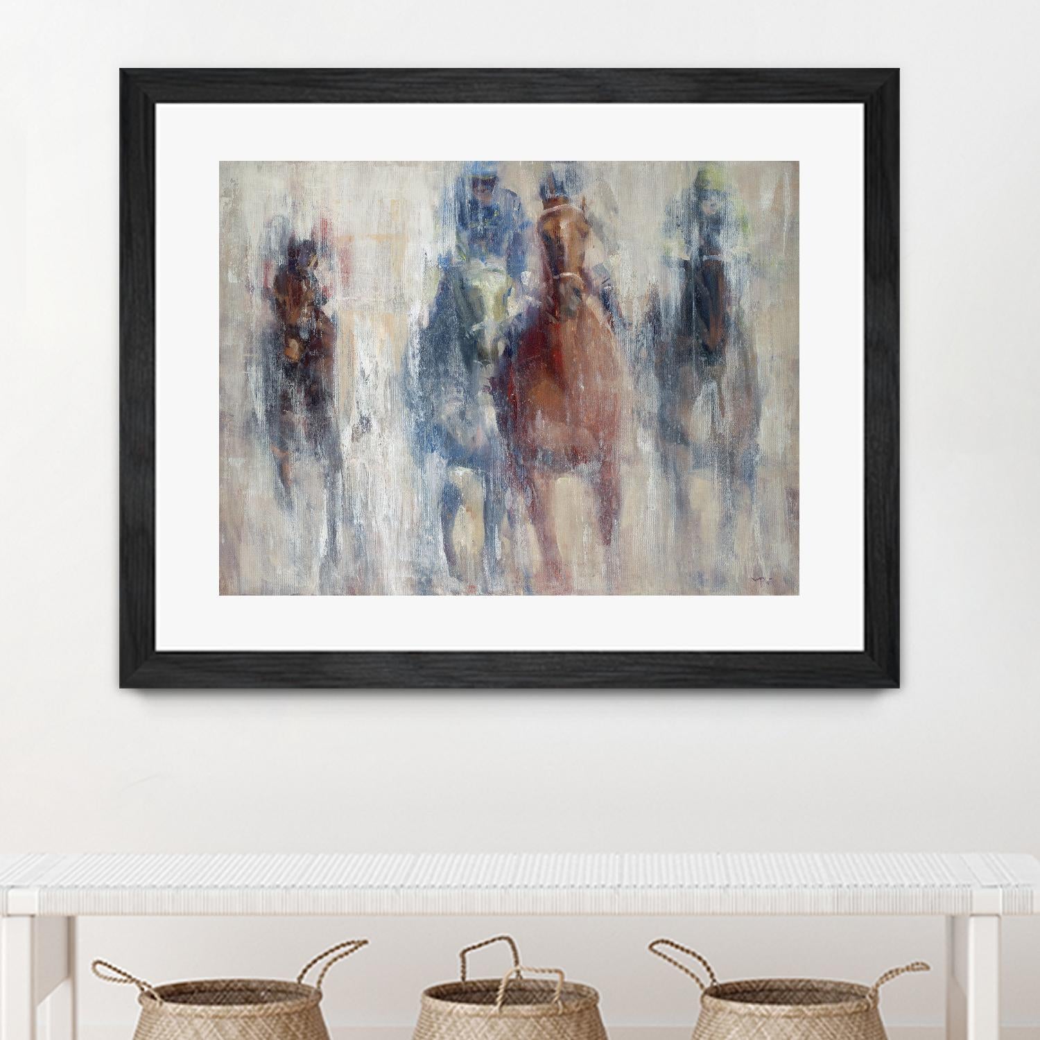 Derby 2015 by Valtcho Tonov on GIANT ART - multicolor animals; contemporary; sports