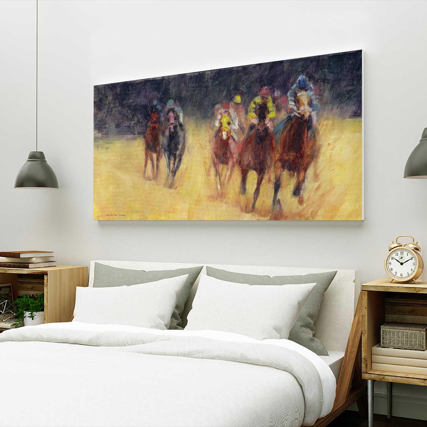 Derby 2016 by Valtcho Tonov on GIANT ART - multicolor animals; contemporary; sports