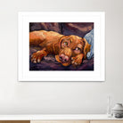 Beauty Rest by CR Townsend on GIANT ART - multicolor animals