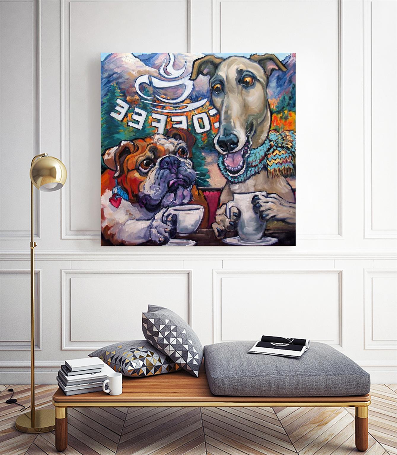 First Frost by CR Townsend on GIANT ART - multicolor animals; urban/pop surrealism