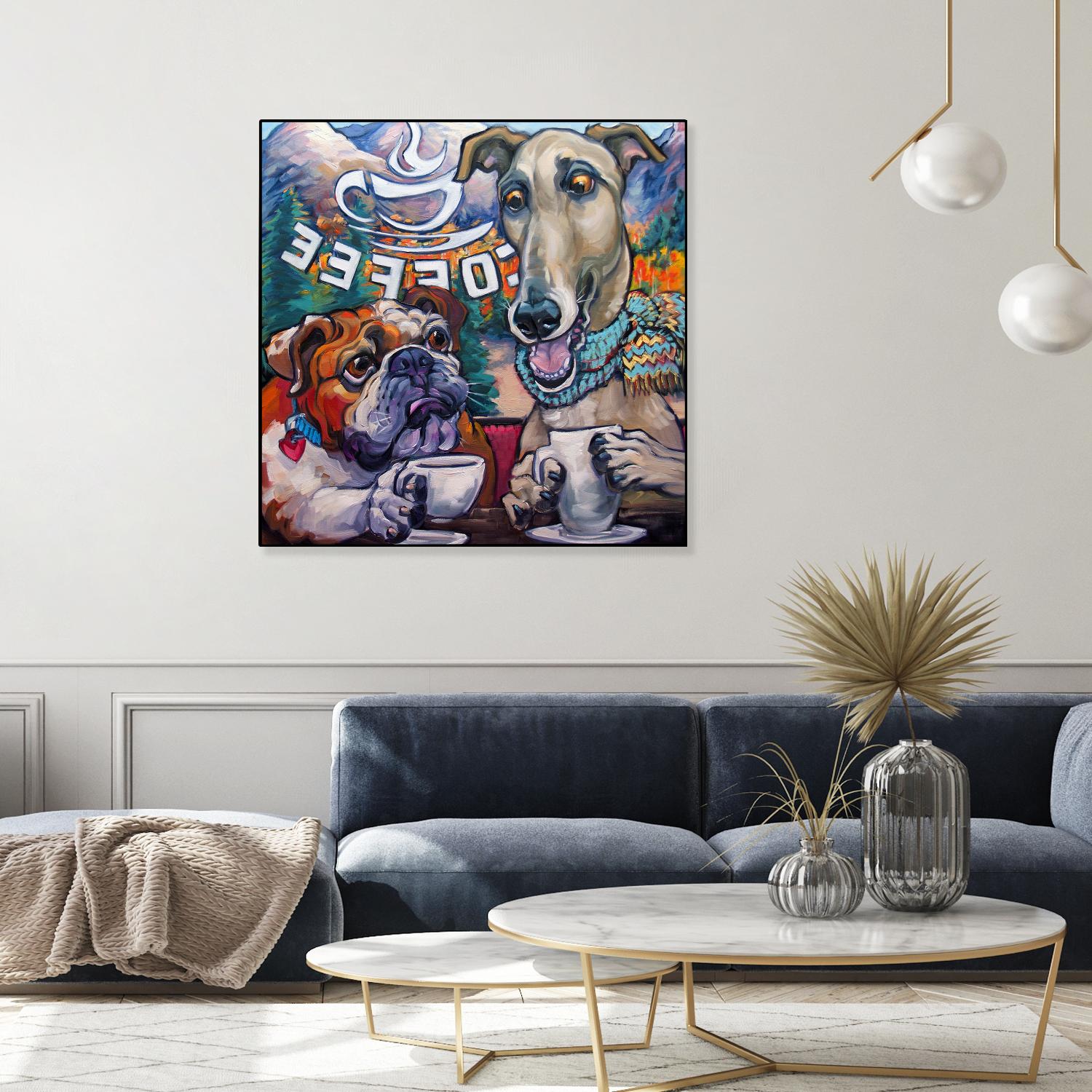 First Frost by CR Townsend on GIANT ART - multicolor animals; urban/pop surrealism