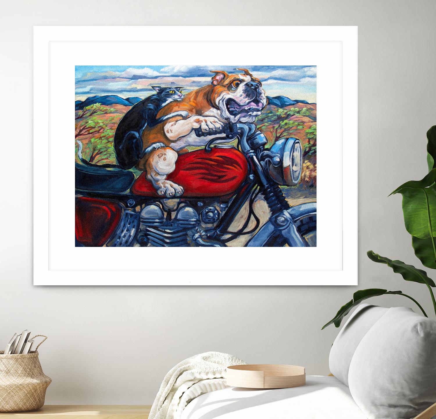 Zippity Do Da by CR Townsend on GIANT ART - multicolor animals; urban/pop surrealism