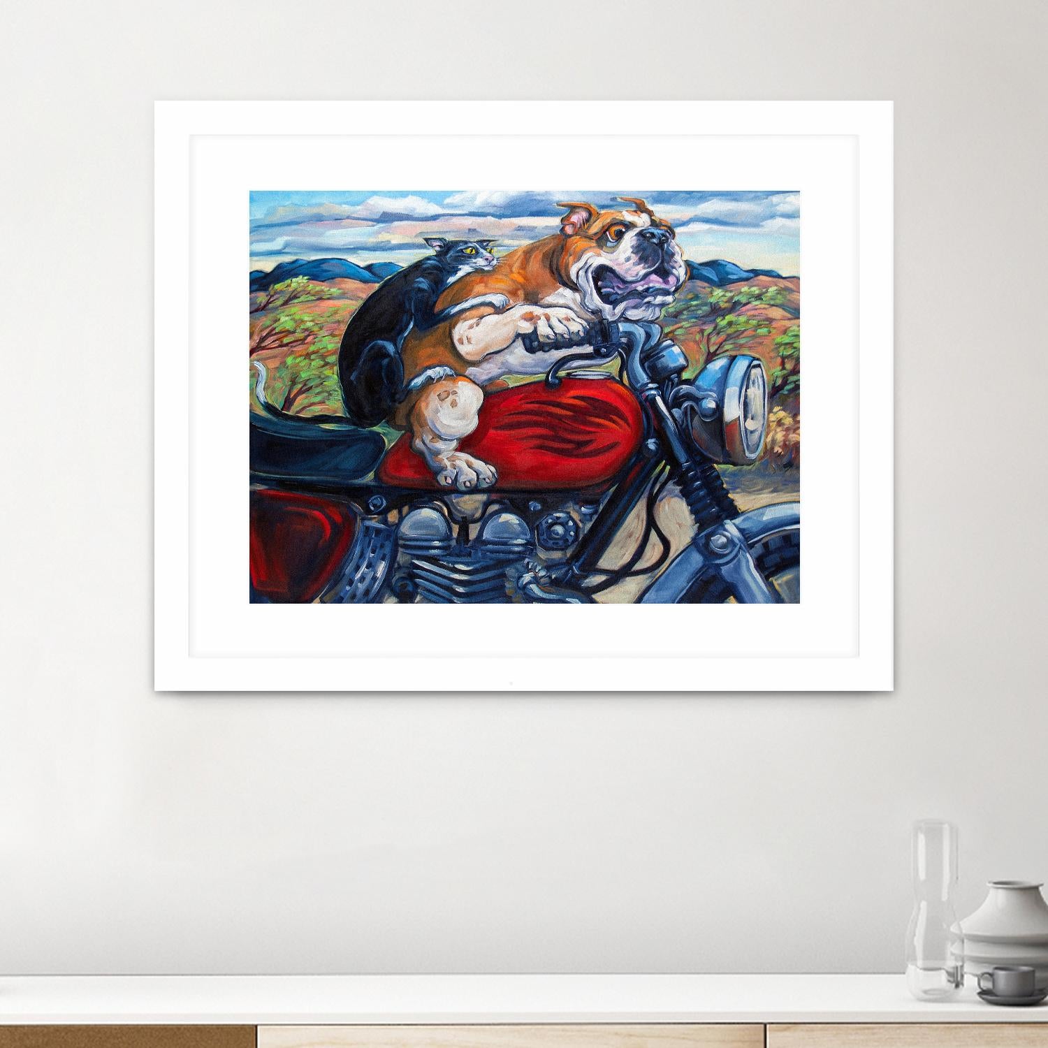 Zippity Do Da by CR Townsend on GIANT ART - multicolor animals; urban/pop surrealism