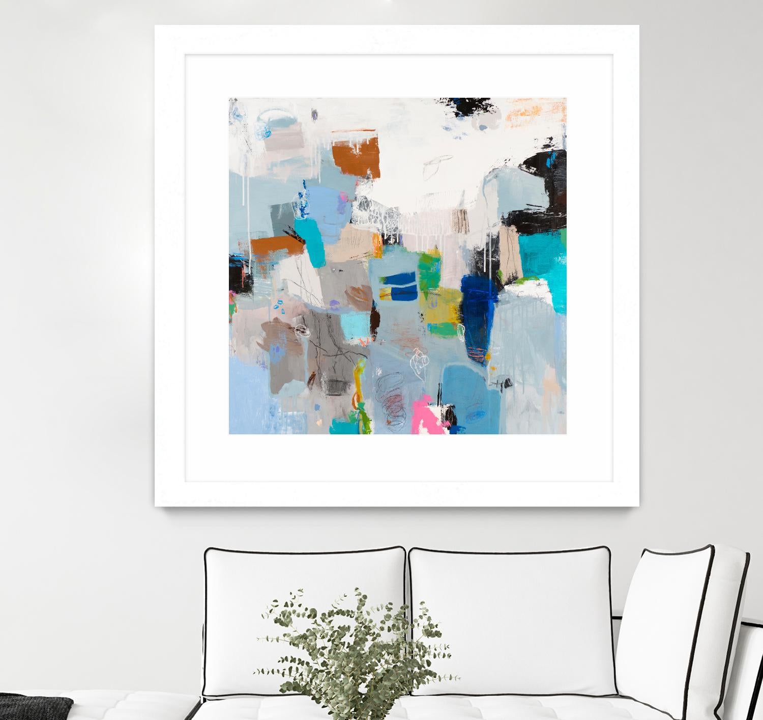 Tampa Bay by Jeffrey Tover on GIANT ART - multi abstracts, contemporary