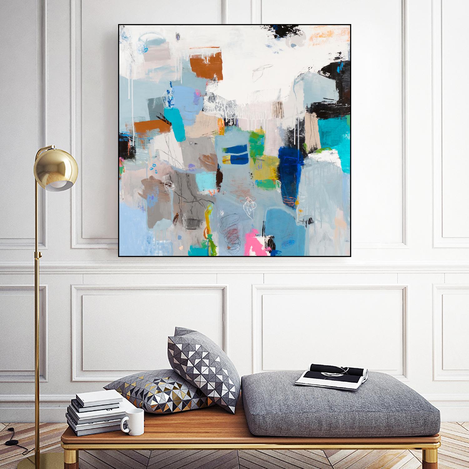 Tampa Bay by Jeffrey Tover on GIANT ART - multi abstracts, contemporary
