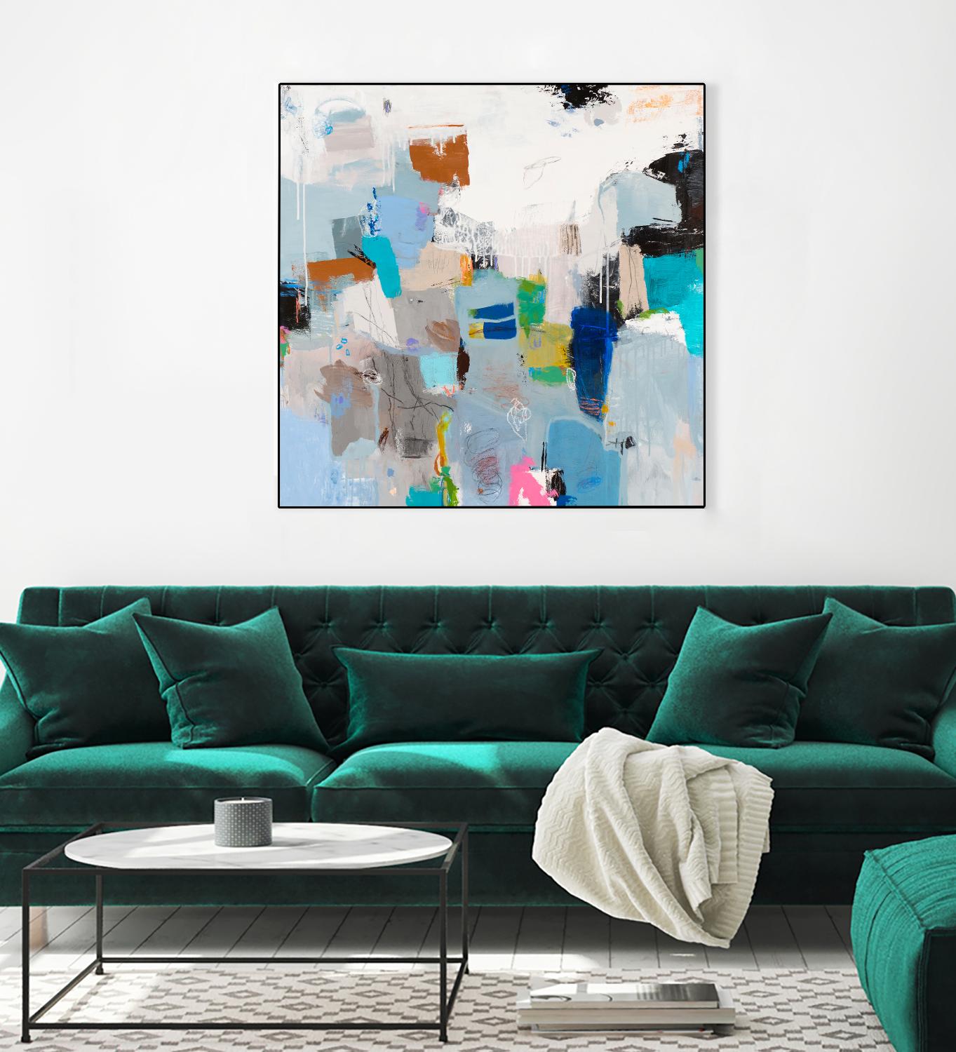 Tampa Bay by Jeffrey Tover on GIANT ART - multi abstracts, contemporary