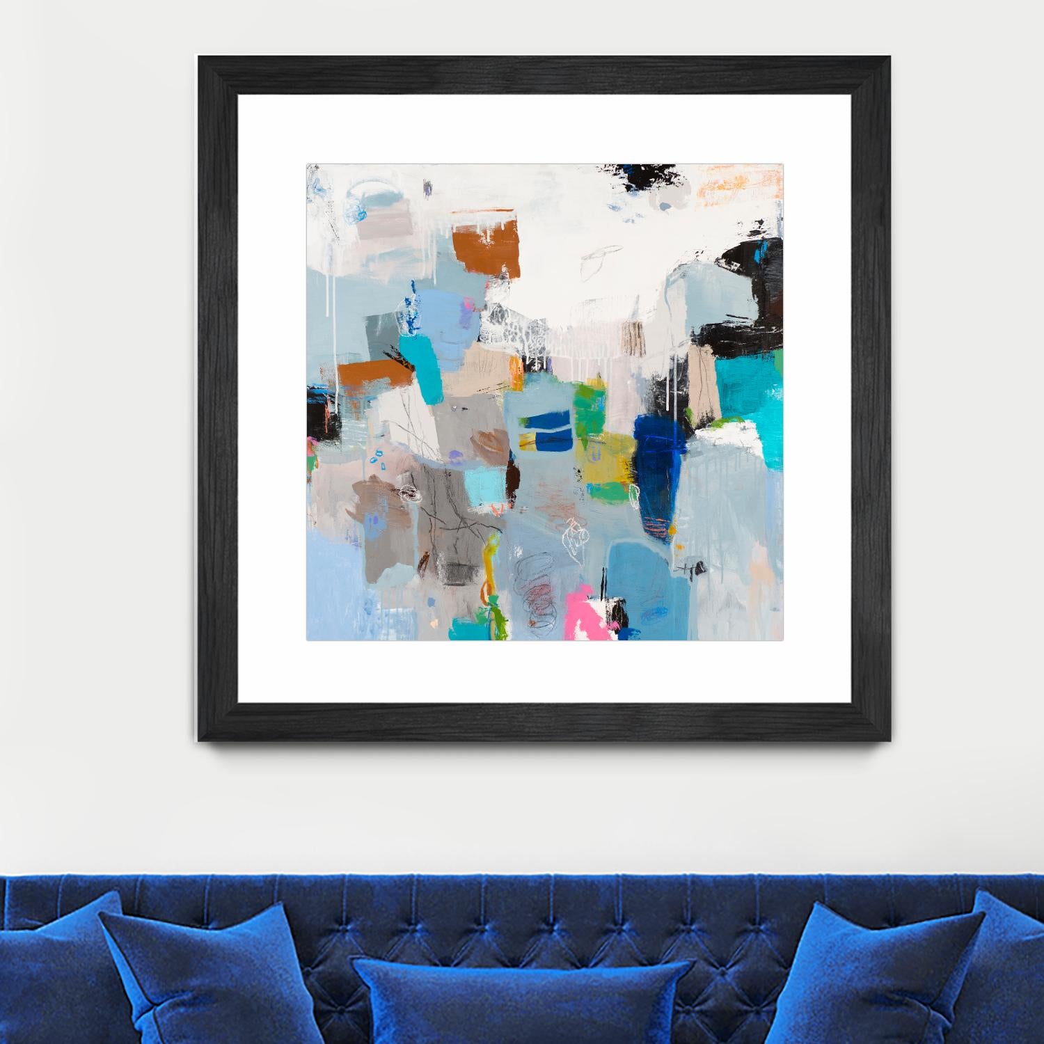 Tampa Bay by Jeffrey Tover on GIANT ART - multi abstracts, contemporary