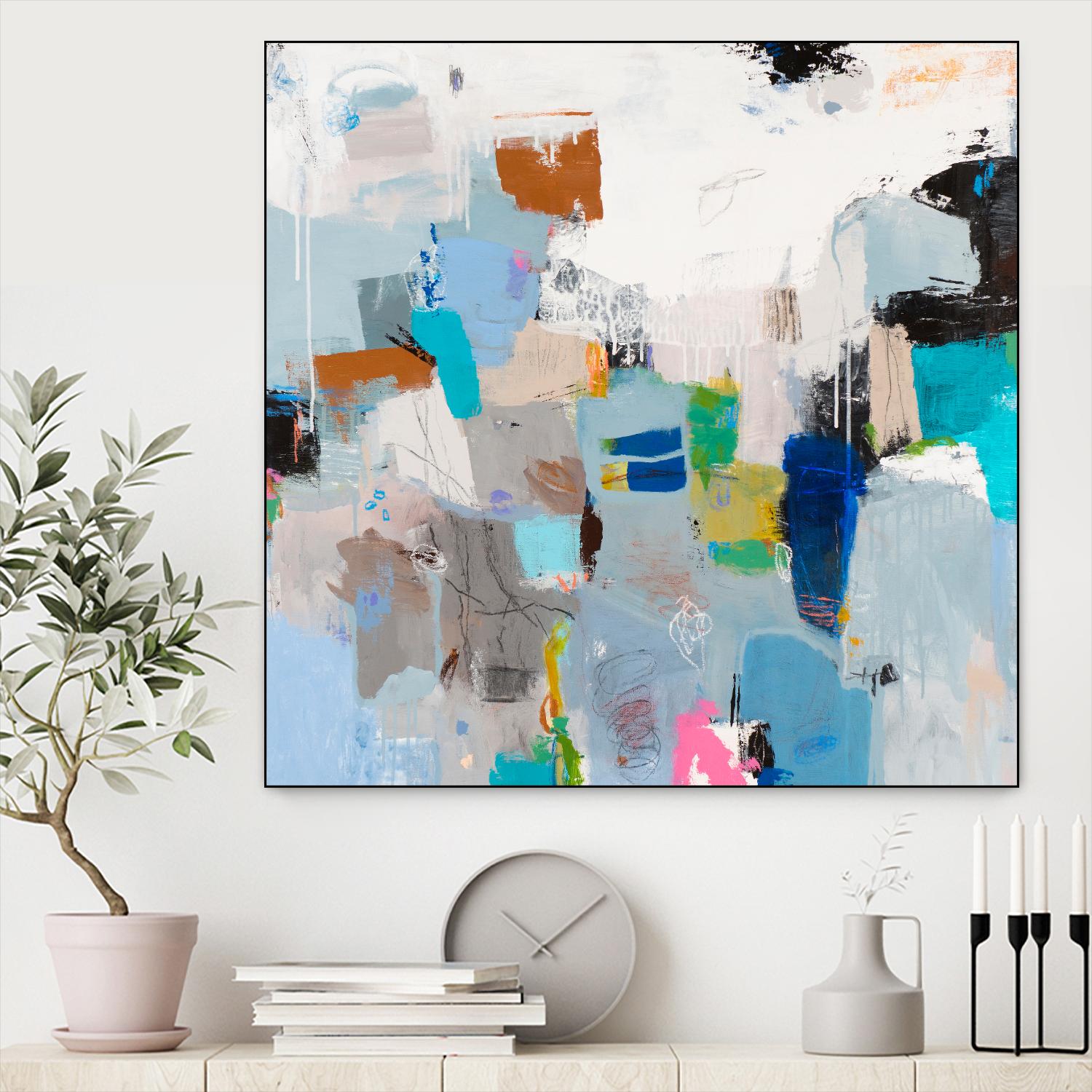 Tampa Bay by Jeffrey Tover on GIANT ART - multi abstracts, contemporary