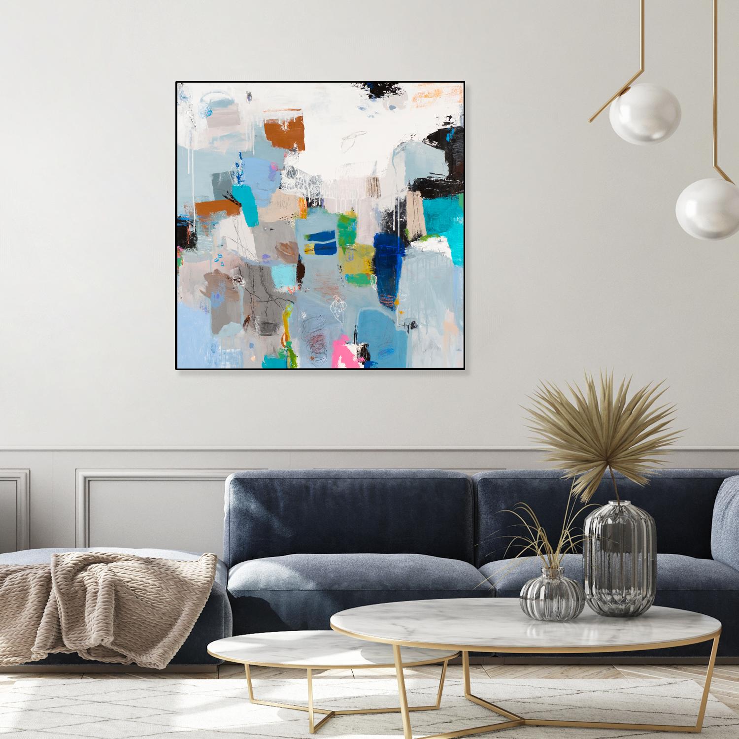 Tampa Bay by Jeffrey Tover on GIANT ART - multi abstracts, contemporary