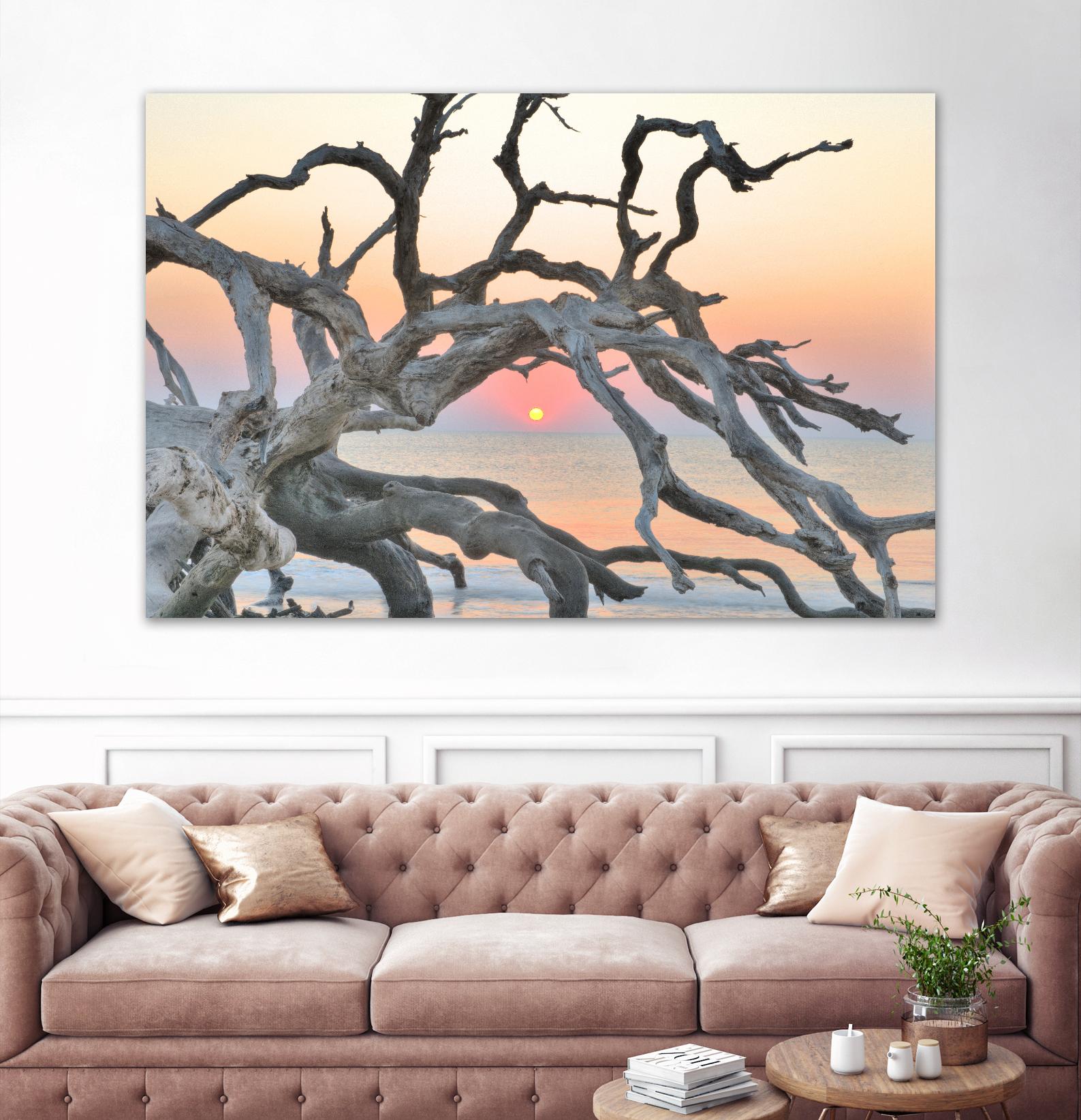 Sunrise Sentinel by Steve Vaughn on GIANT ART - multicolor photography; landscapes; coastal