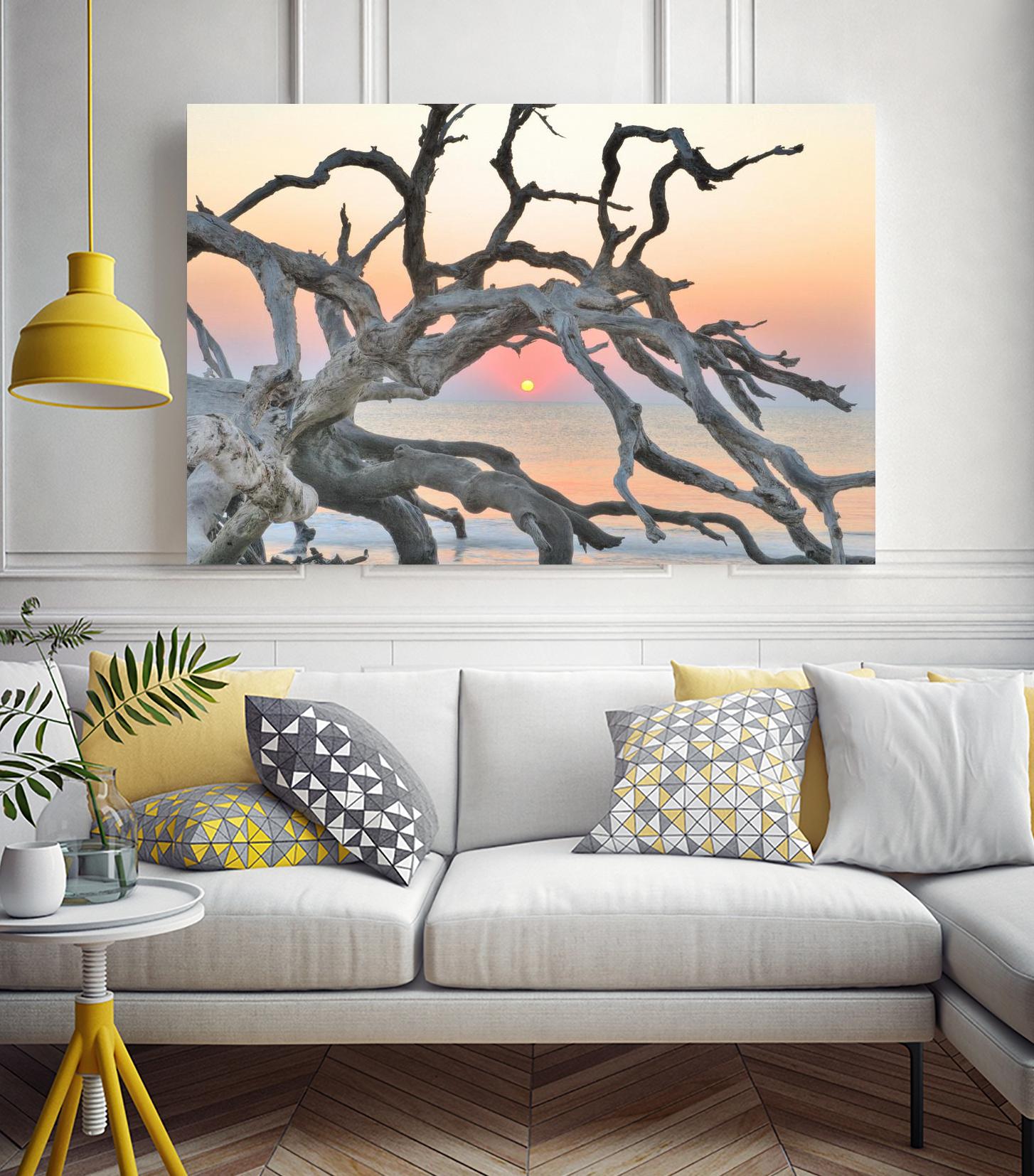 Sunrise Sentinel by Steve Vaughn on GIANT ART - multicolor photography; landscapes; coastal