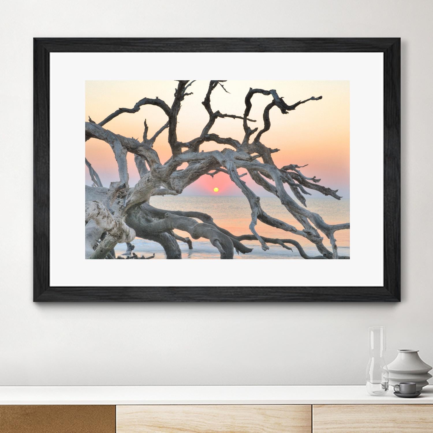 Sunrise Sentinel by Steve Vaughn on GIANT ART - multicolor photography; landscapes; coastal