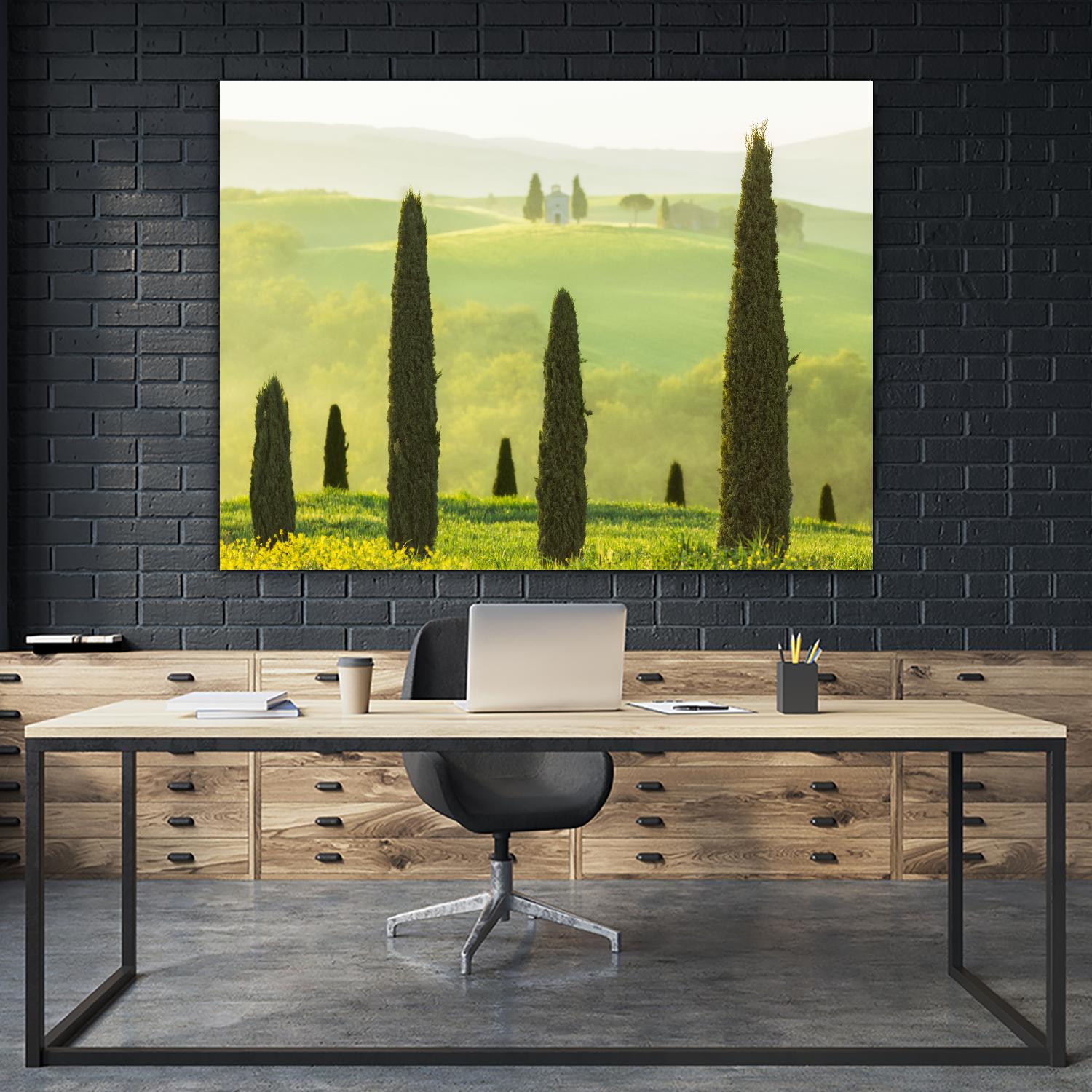 Tuscan Temple by Lars Van de Goor on GIANT ART - multicolor photography; landscapes