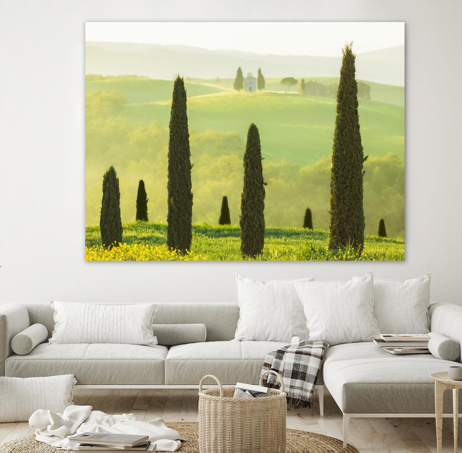 Tuscan Temple by Lars Van de Goor on GIANT ART - multicolor photography; landscapes