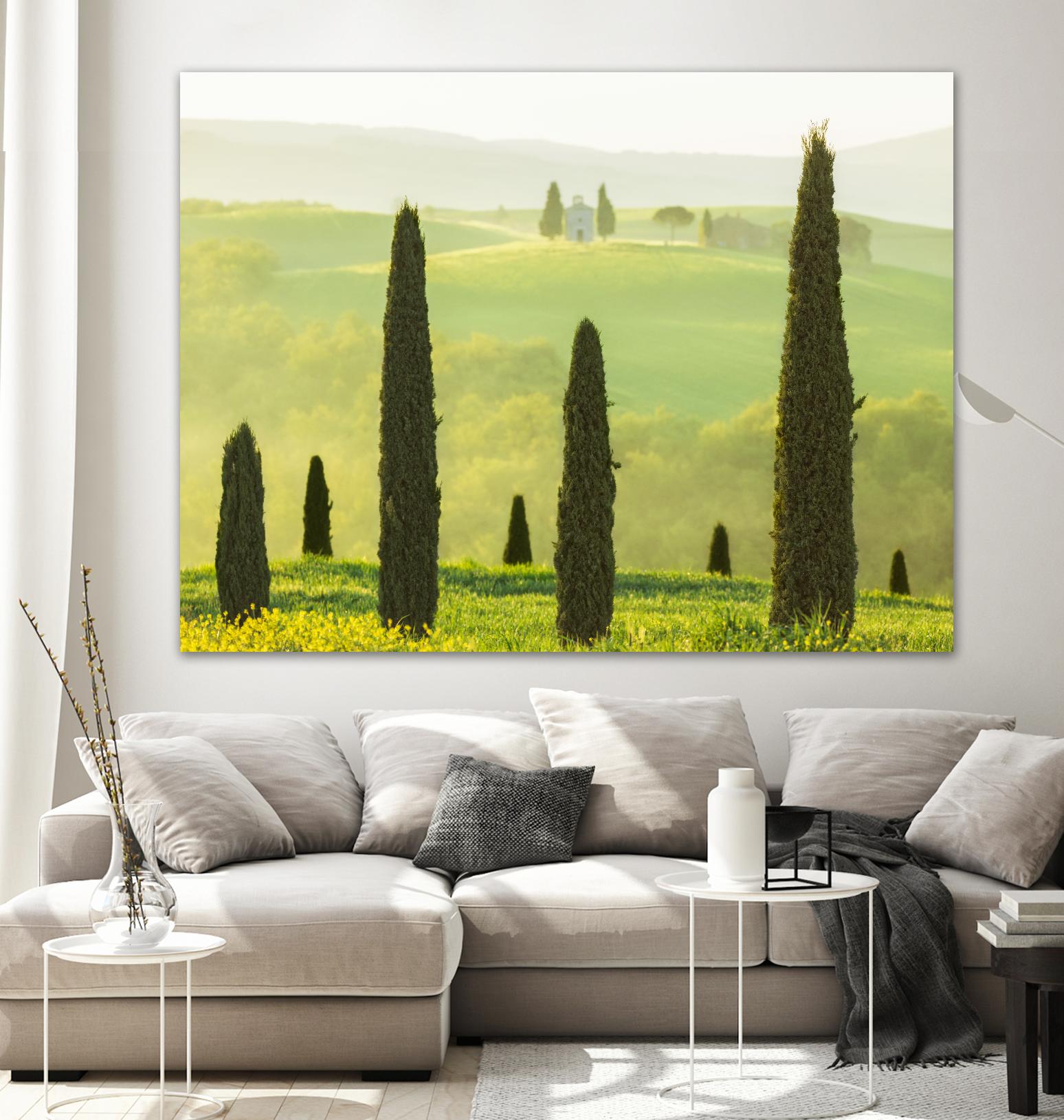 Tuscan Temple by Lars Van de Goor on GIANT ART - multicolor photography; landscapes