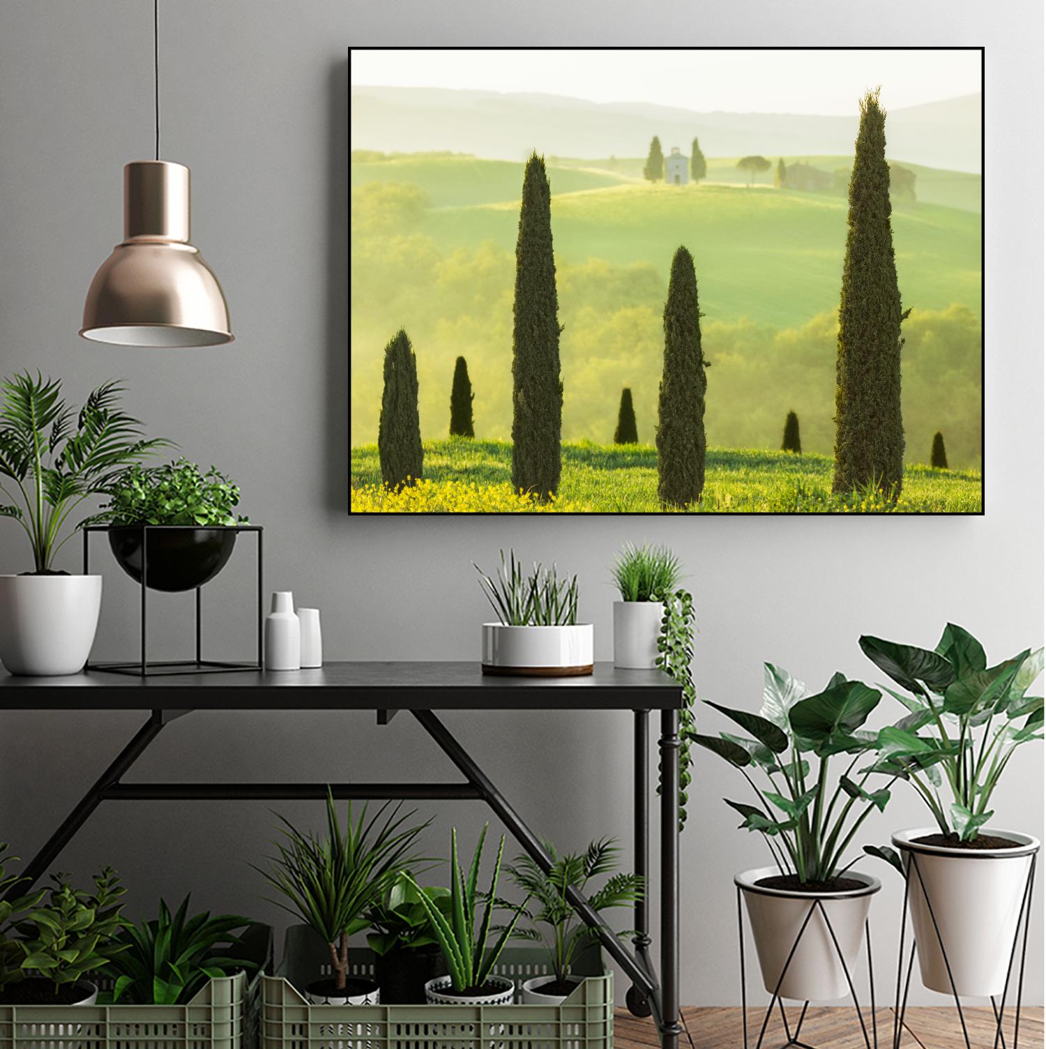 Tuscan Temple by Lars Van de Goor on GIANT ART - multicolor photography; landscapes